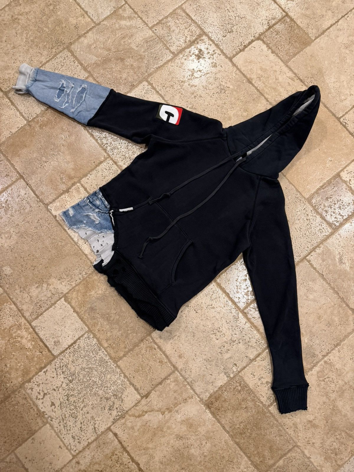 Greg Lauren Greg Lauren x Dave Chappelle 2020 Fragment Patch Hoodie Size US L / EU 52-54 / 3 - 5 Thumbnail