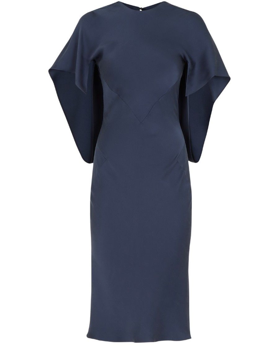 Fendi o1s1wg110125 Dress in Blue Size L / US 10 / IT 46 - 1 Thumbnail