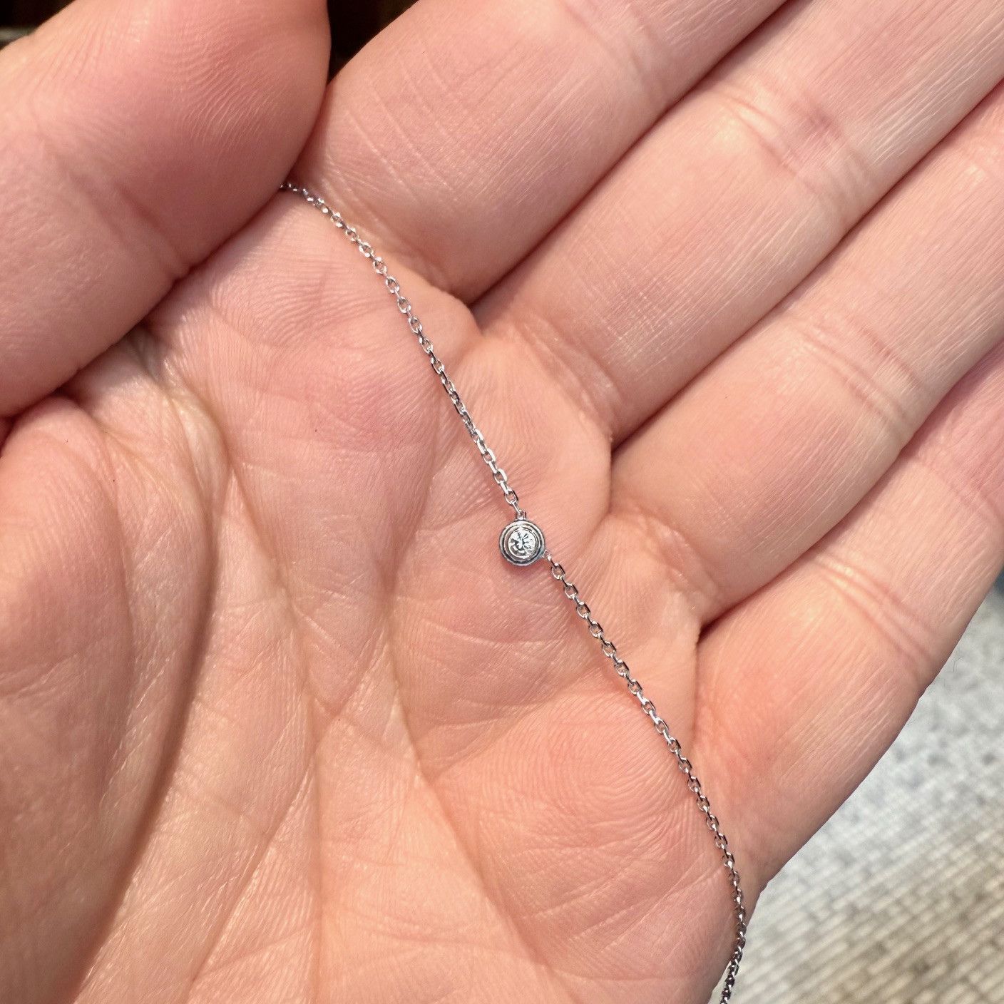 Cartier Cartier 18k White Gold D'Amour Pendant Mini Diamond Necklace Size ONE SIZE - 3 Thumbnail