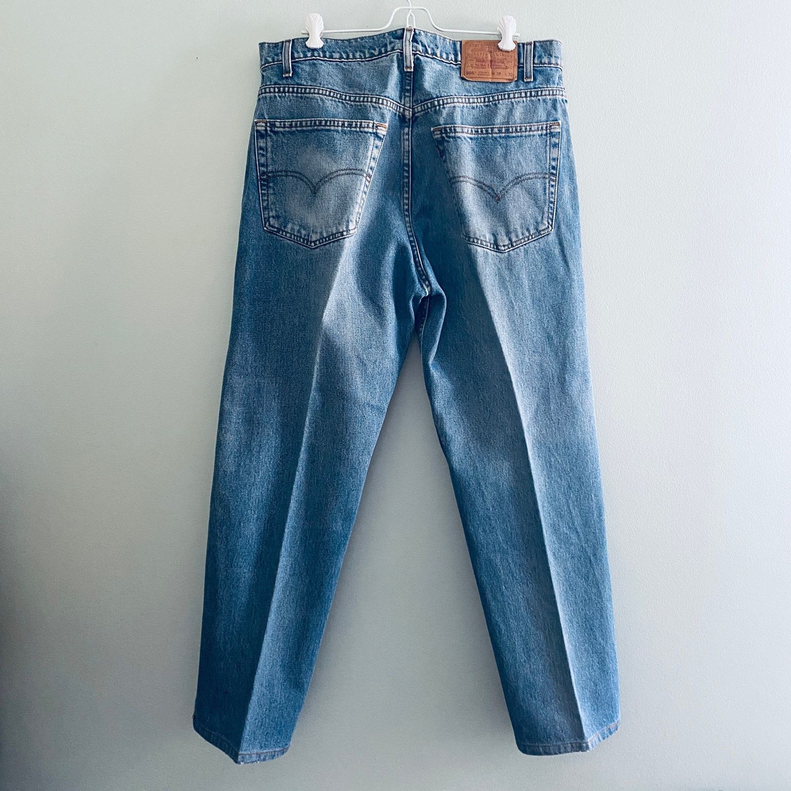 Levi's Levi 505 straight leg jeans Size US 38 / EU 54 - 3 Thumbnail