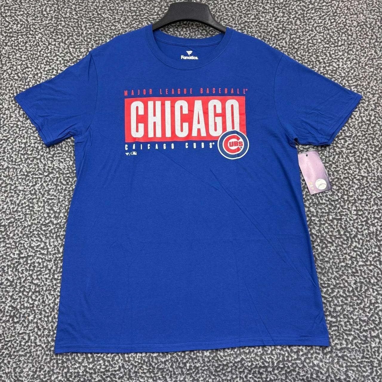 Other Chicago Cubs Shirt Men Fanatics Short Sleeve Crew Neck New L Size US L / EU 52-54 / 3 - 1 Thumbnail