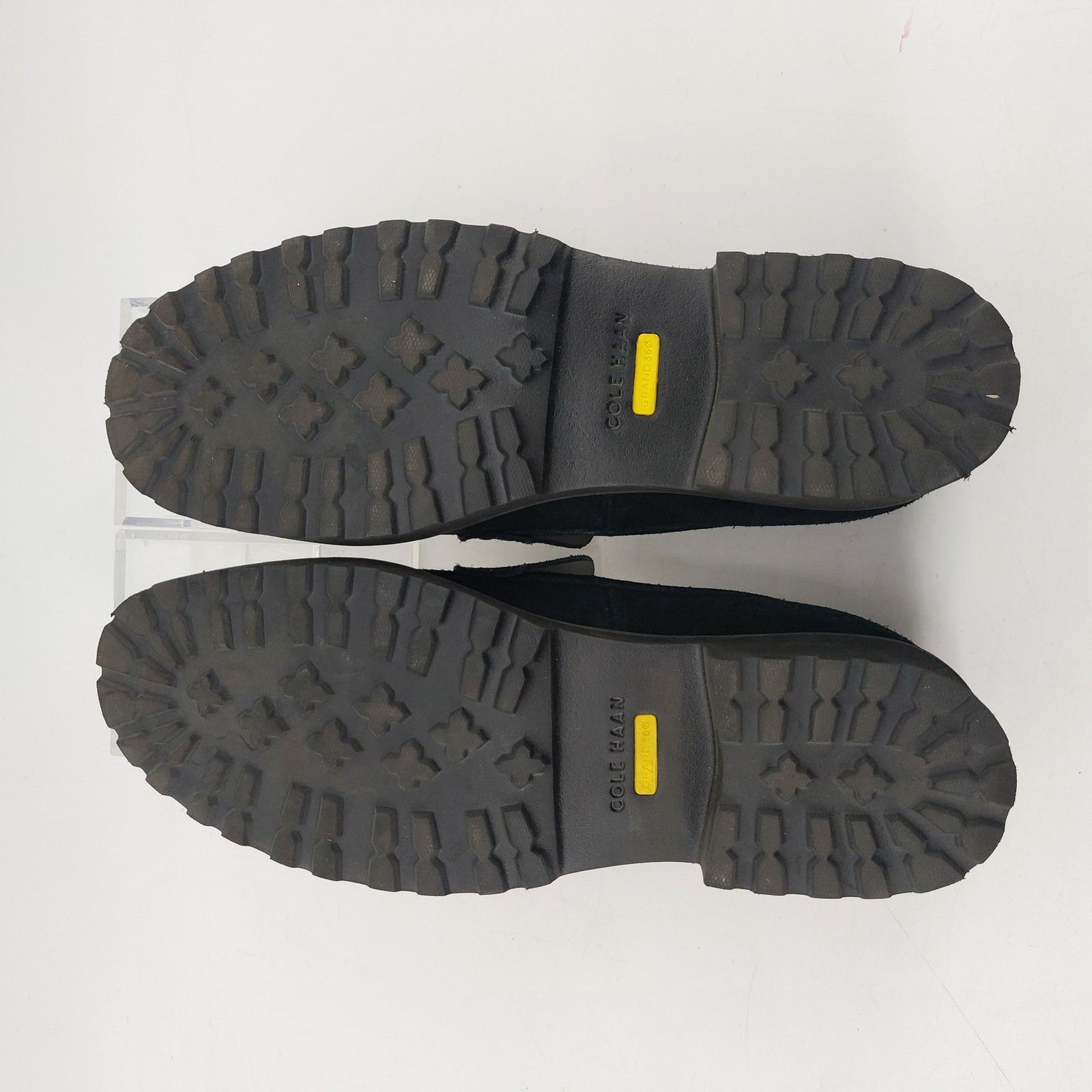 Cole Haan Cole Haan Women Size 7.5 Newburg Black Platform Penny Loafer Size US 7.5 / IT 37.5 - 7 Thumbnail