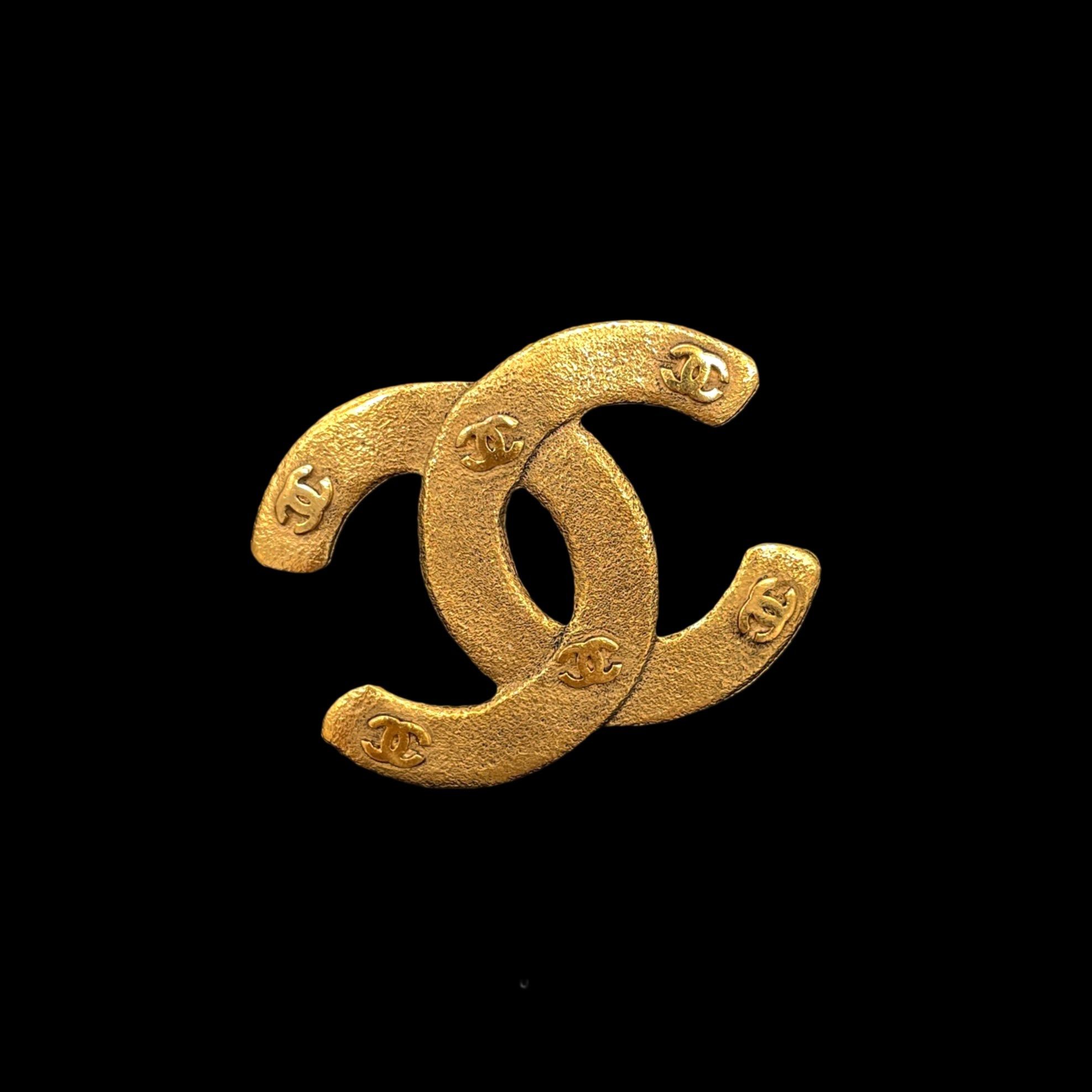Chanel Chanel Co-Mark Logo Brooch 98P Size ONE SIZE - 1 Thumbnail