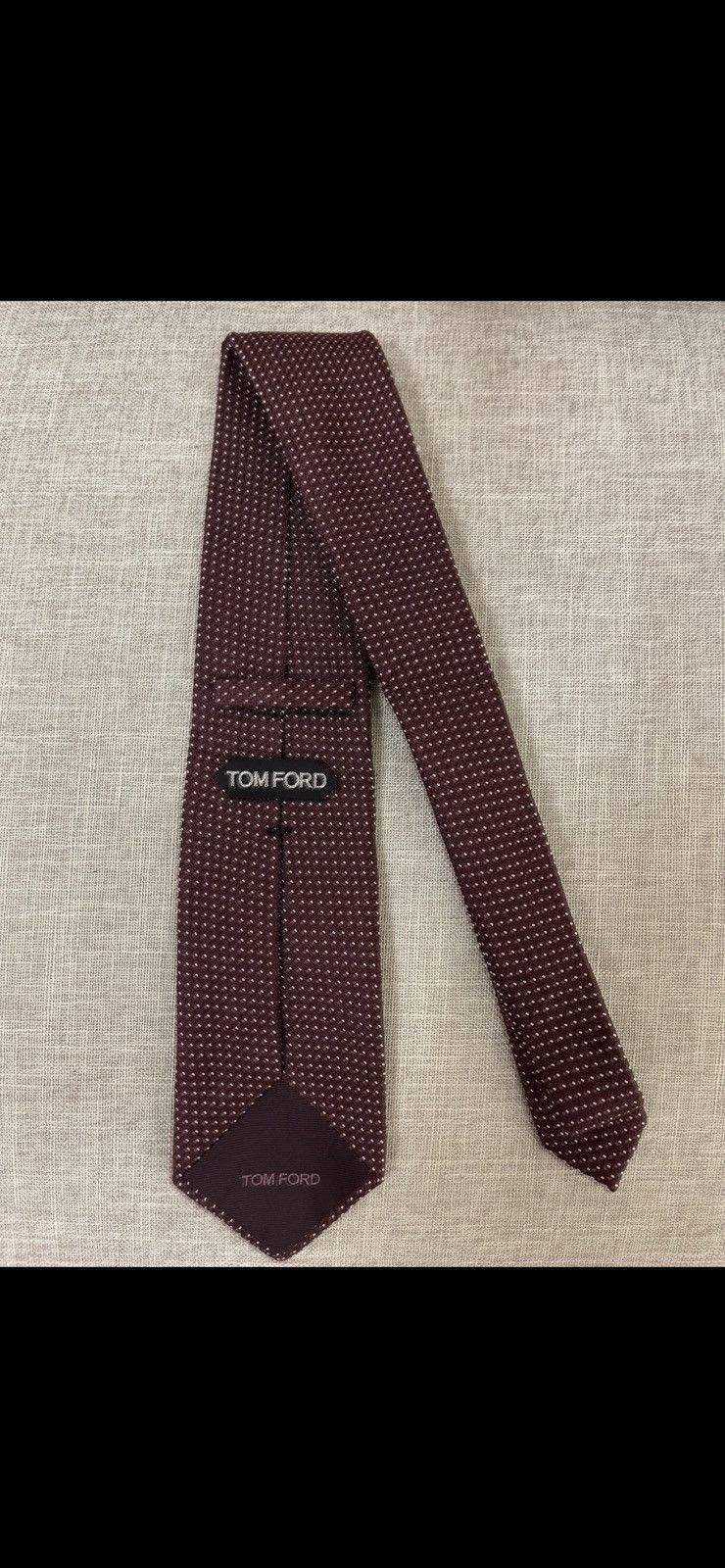 Tom Ford TOM FORD 8cm Polka-Dot Tie Size ONE SIZE - 2 Thumbnail