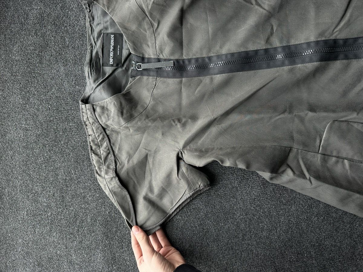 Armani ARMANI JEANS 🚨 GRAY ZIP DRESS LUXURY OLD MONEY WOMEN Size XS / US 0-2 / IT 36-38 - 3 Thumbnail
