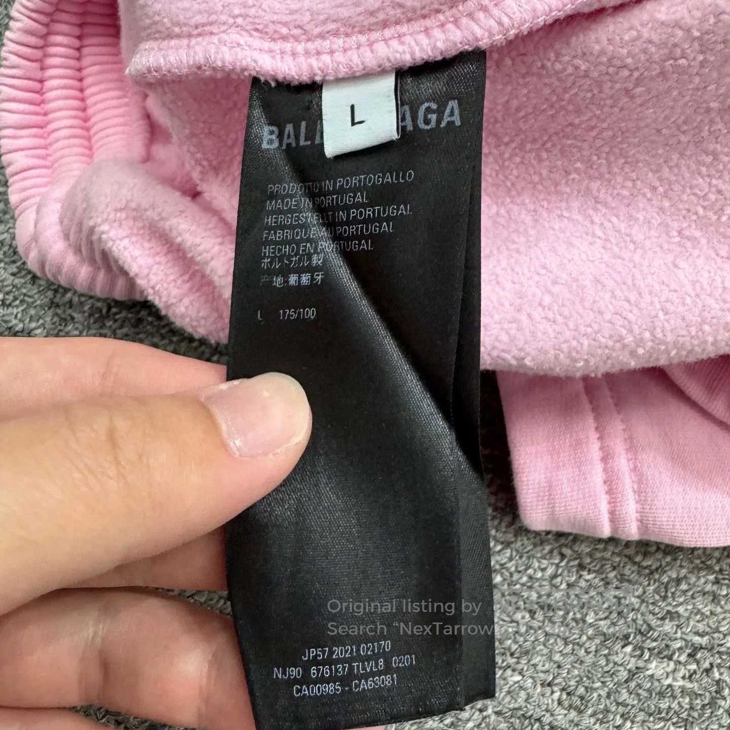 Balenciaga Balenciaga Embroidered Letter Shorts. Size US 26 / EU 42 - 3 Thumbnail