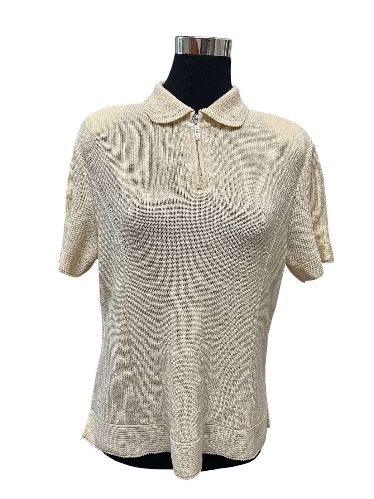 Hanae Mori Hanae Mori Crop top Shirt Size M / US 6-8 / IT 42-44 - 5 Thumbnail