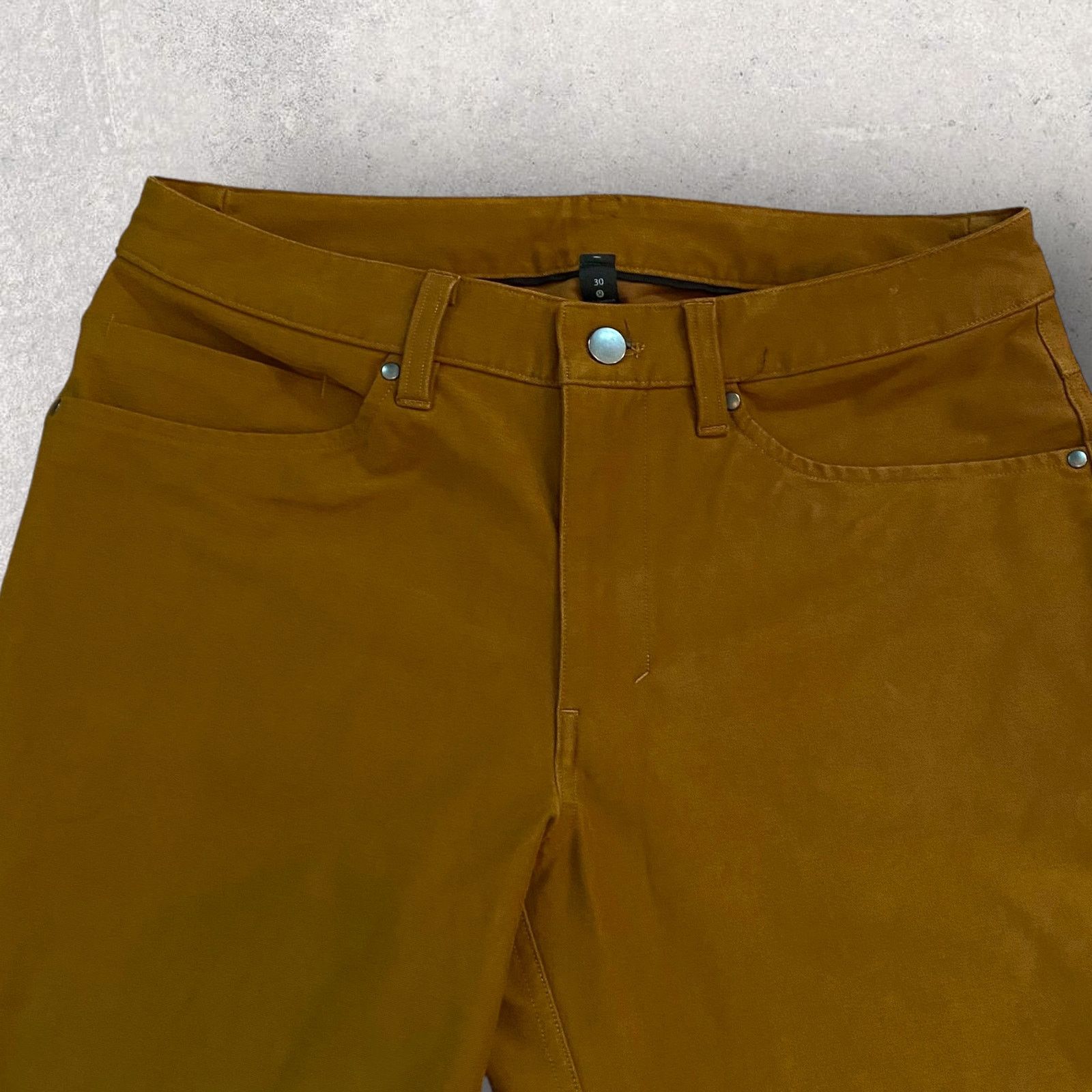 Lululemon Lululemon ABC Pant Slim Fit Copper Brown Jean Pants Size US 30 / EU 46 - 4 Thumbnail