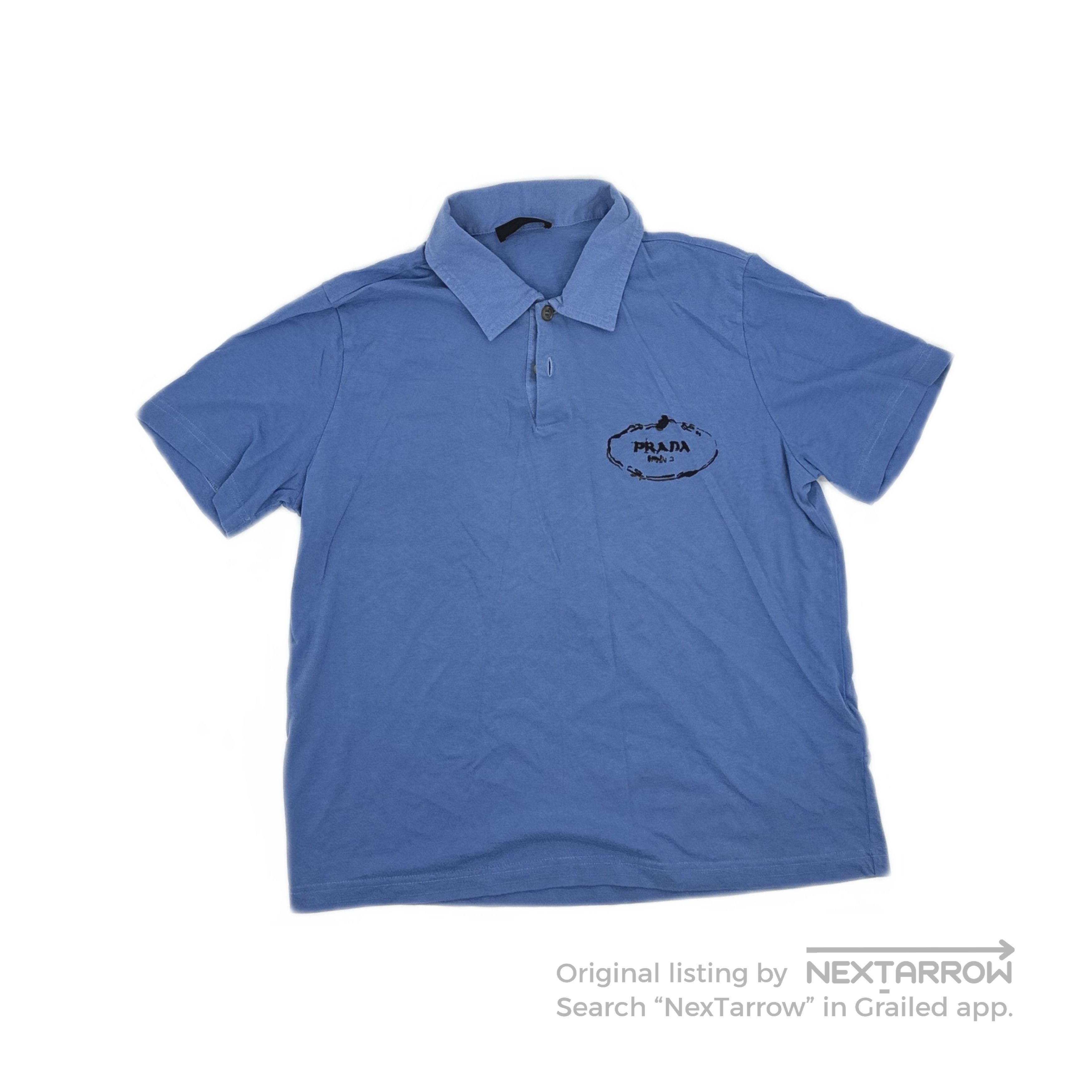 Prada Prada Sport 00s Zip Closure Polo Shirt | Grailed