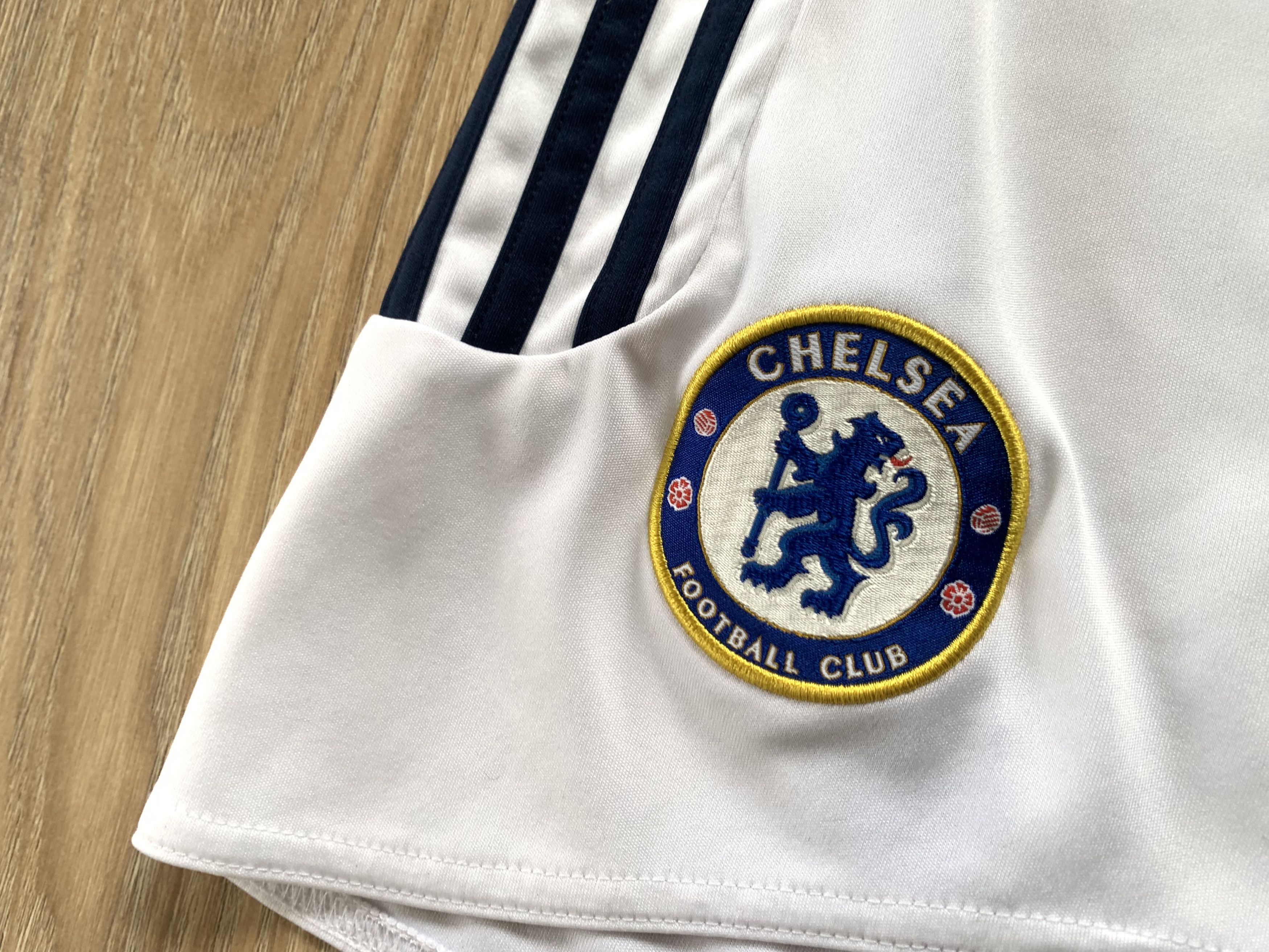 Adidas Adidas Chelsea White Football Soccer Training Shorts 2007 Size US 42 / EU 58 - 5 Thumbnail