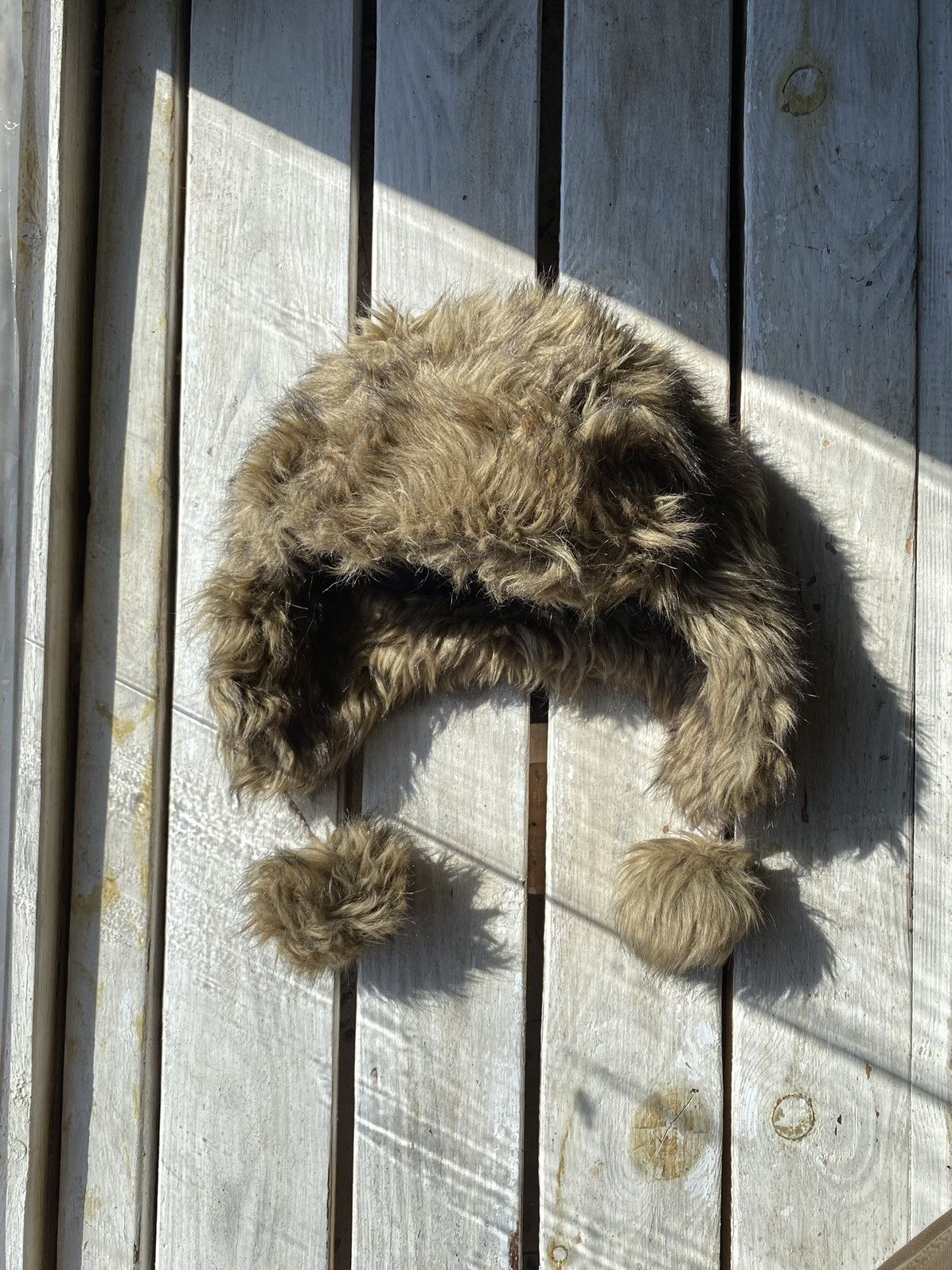 Japanese Brand × Vintage Y2K HYPE FUZZY MOHAIRE AVIATOR USSR USHANKA HAT bubble Size ONE SIZE - 4 Thumbnail