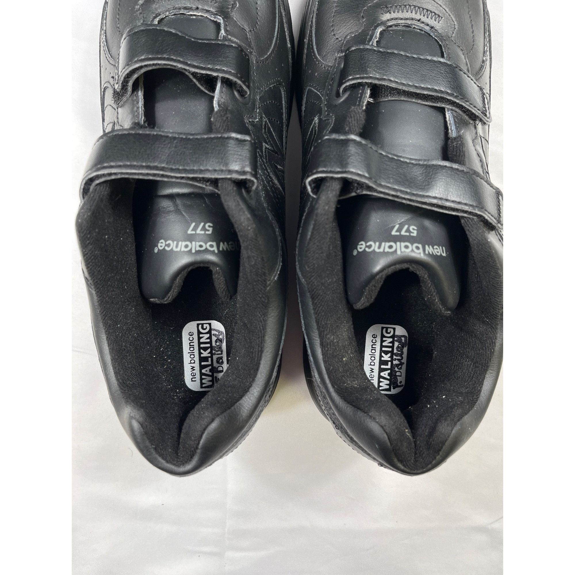 New Balance New Balance Mens 577 Black Leather Walking Shoes Size 12 SKU Size US 12 / EU 45 - 6 Thumbnail