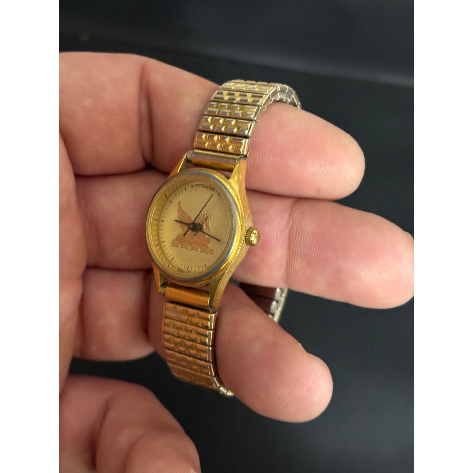 Wittnauer Vintage Wittnauer Gold Tone Womens Watch! New Battery! Size ONE SIZE - 5 Thumbnail