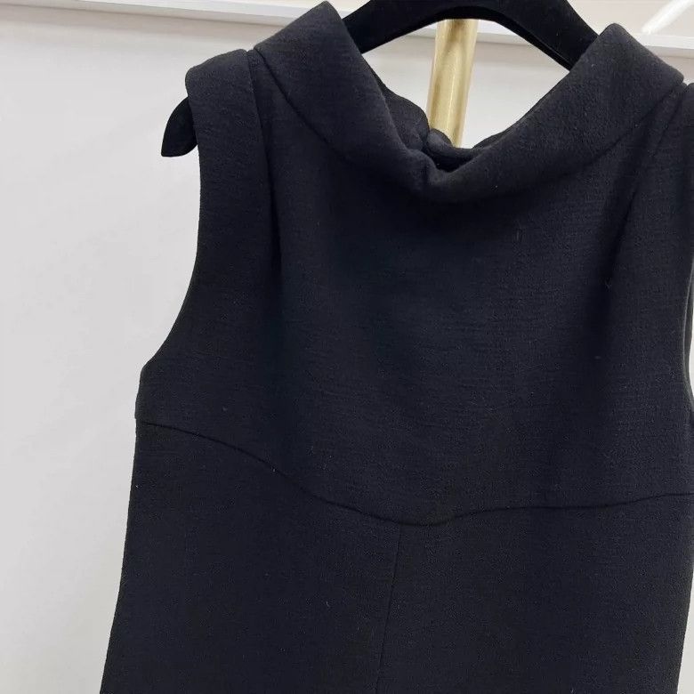 Chanel Chanel Black tweed sleeveless dress 2504-Nextarrow Size XS / US 0-2 / IT 36-38 - 4 Thumbnail