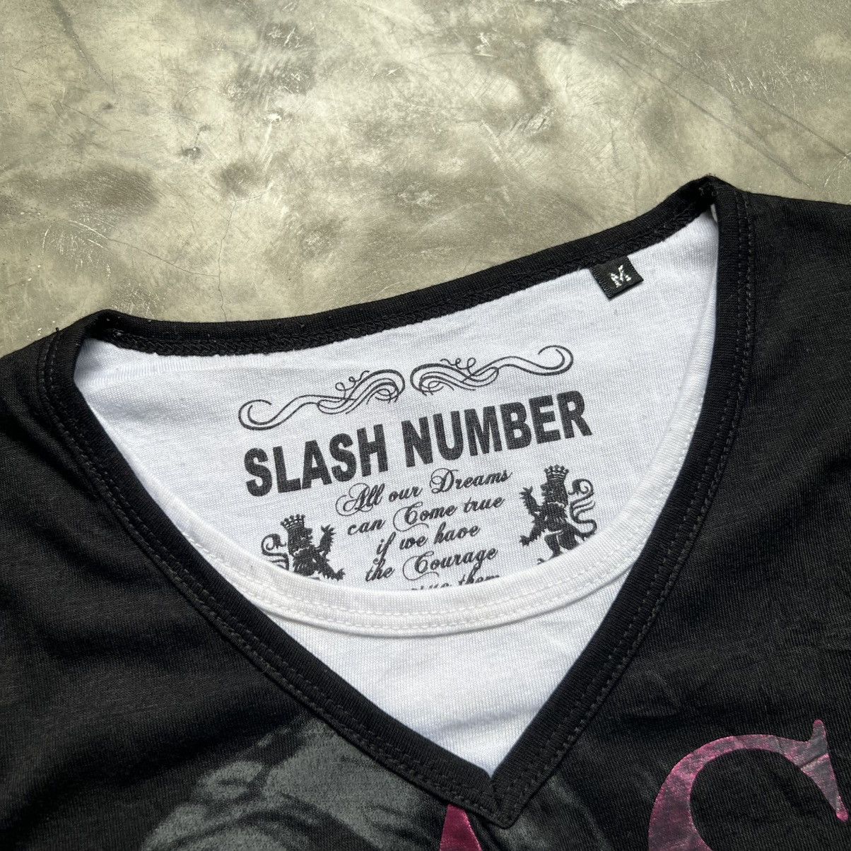 Hysteric Glamour 2000’s Slash Number Vkei Style Poem Raglan Shirt Size US M / EU 48-50 / 2 - 9 Thumbnail