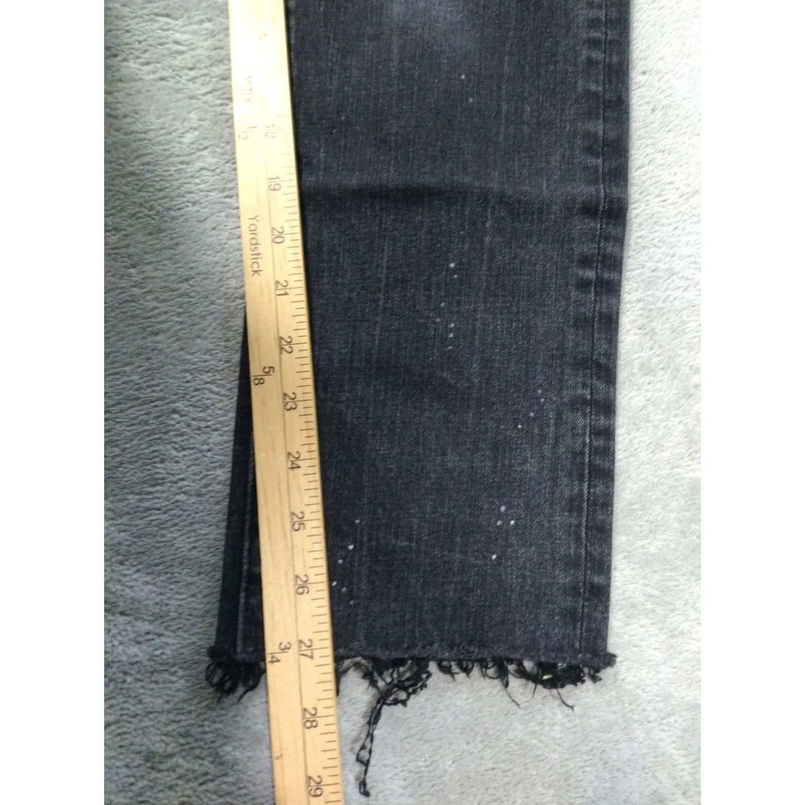 American Eagle Outfitters VINTAGE American Eagle Jeans Mens 28x30 Black Denim Extreme Flex 4 Slim Fit Distressed Signature (adapted to required rules) Size US 28 / EU 44 - 5 Thumbnail