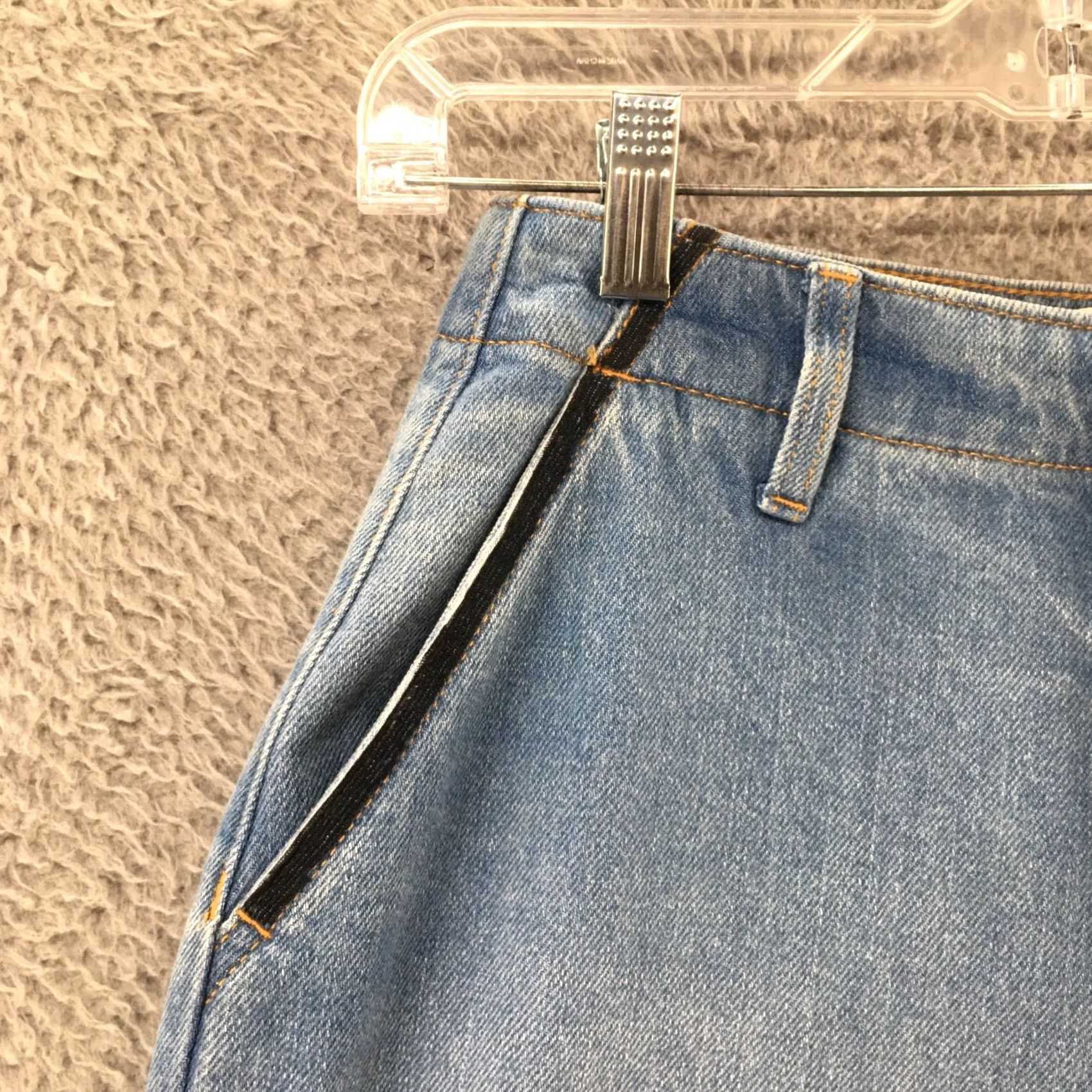 Vintage Universal Thread Jeans Womens 0 25 Waist Blue Denim Relaxed Straight Jeans Size 25" / US 0 / IT 36 - 3 Thumbnail