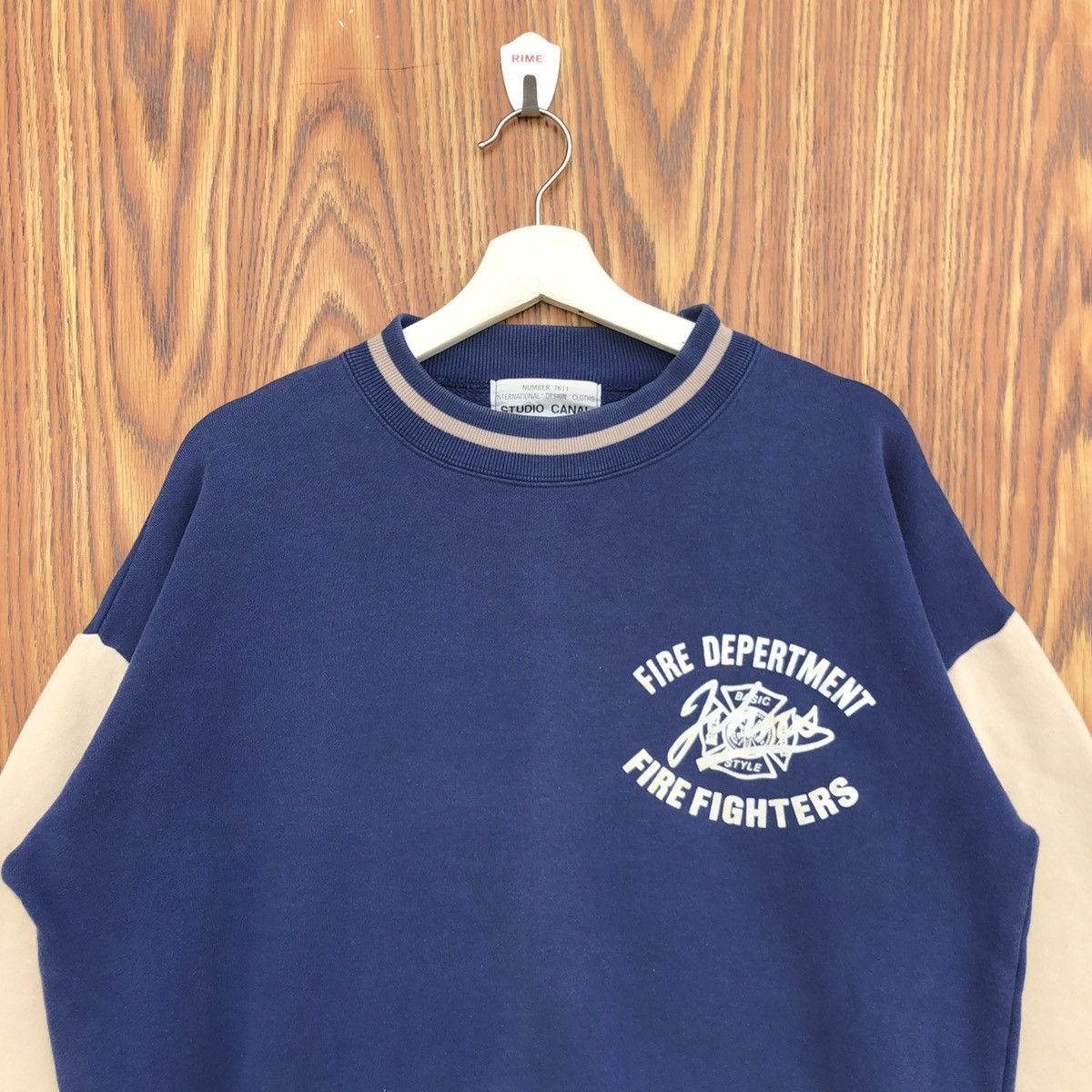 Vintage Vintage Fire Department Rescue Crewneck Sweatshirt Size US L / EU 52-54 / 3 - 4 Thumbnail