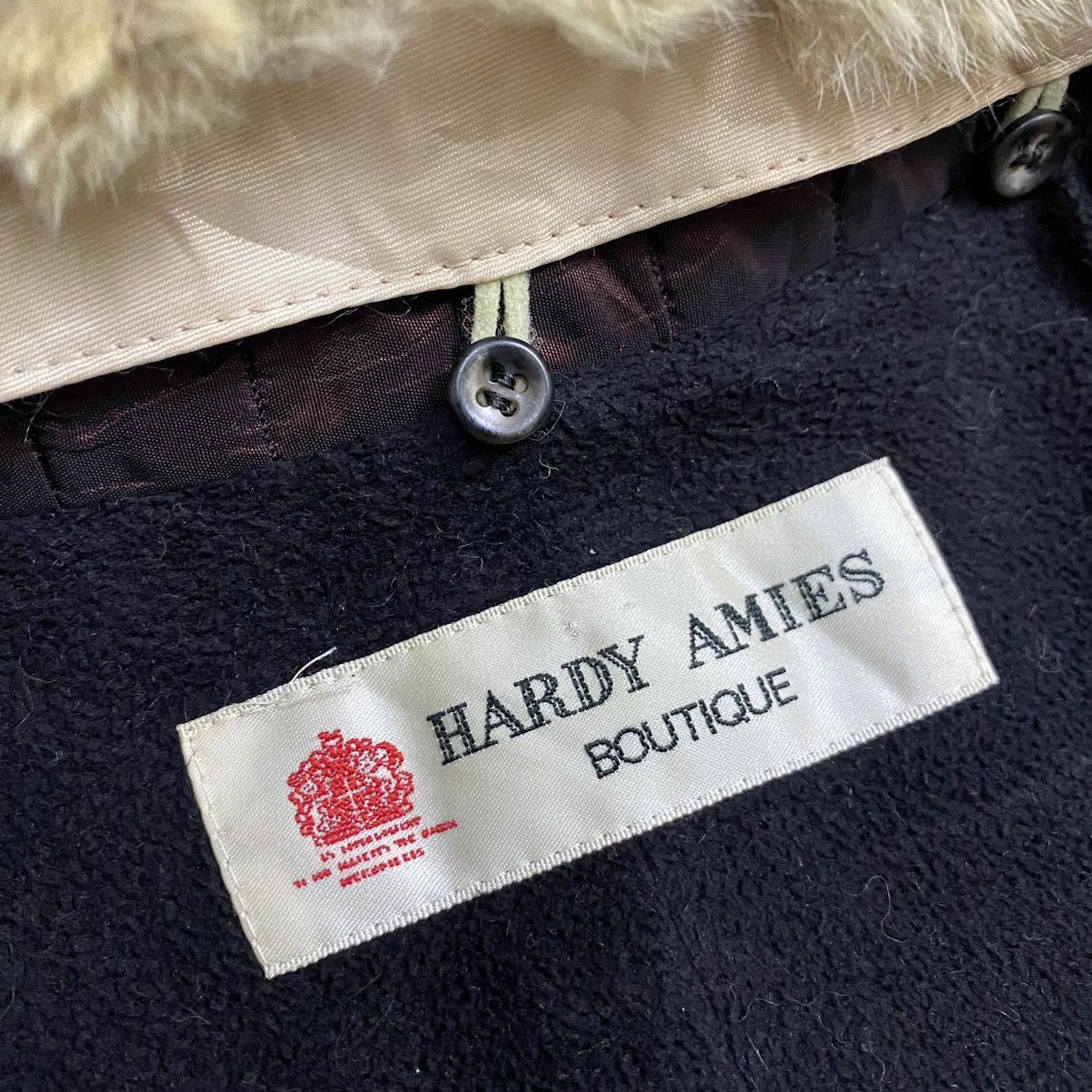 Hardy Amies × Vintage Hardy Armies Boutique quilted jacket fox fur neck Size S / US 4 / IT 40 - 11 Thumbnail