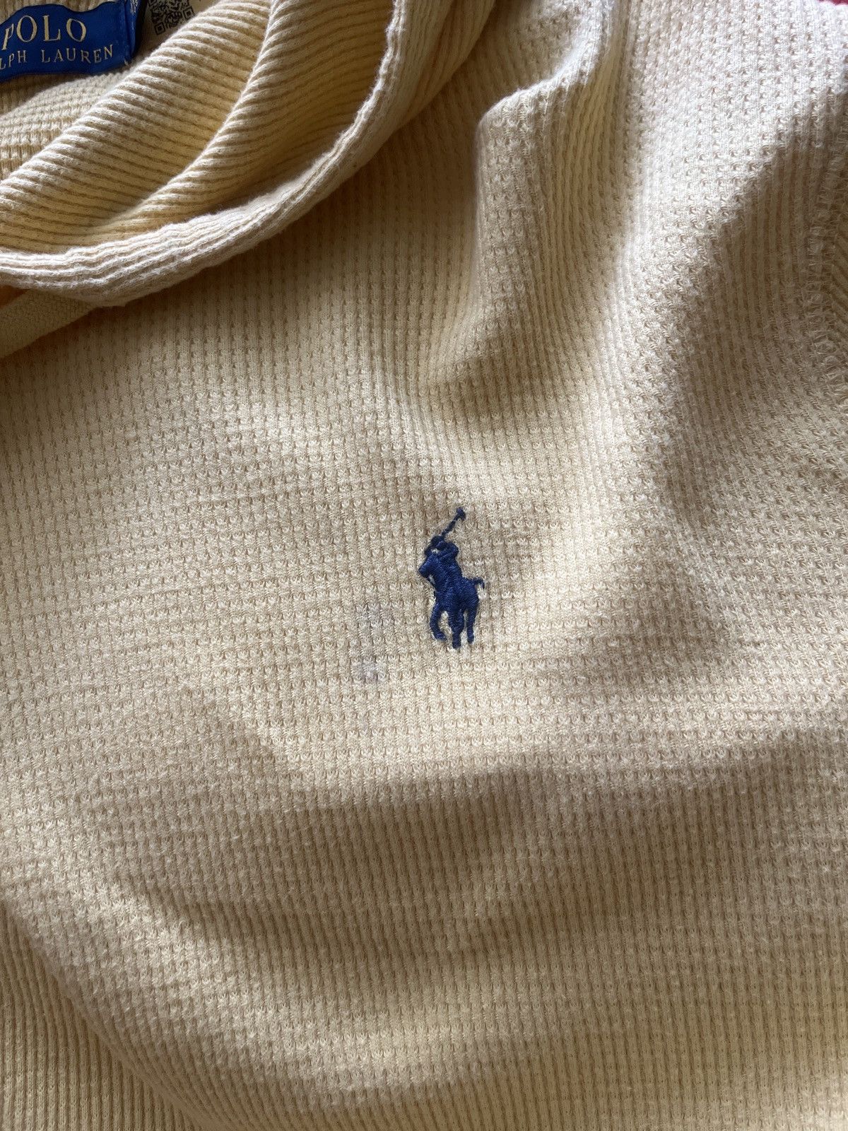 Polo Ralph Lauren Waffle Knit Polo Ralph Lauren Hoodie Size US L / EU 52-54 / 3 - 4 Thumbnail