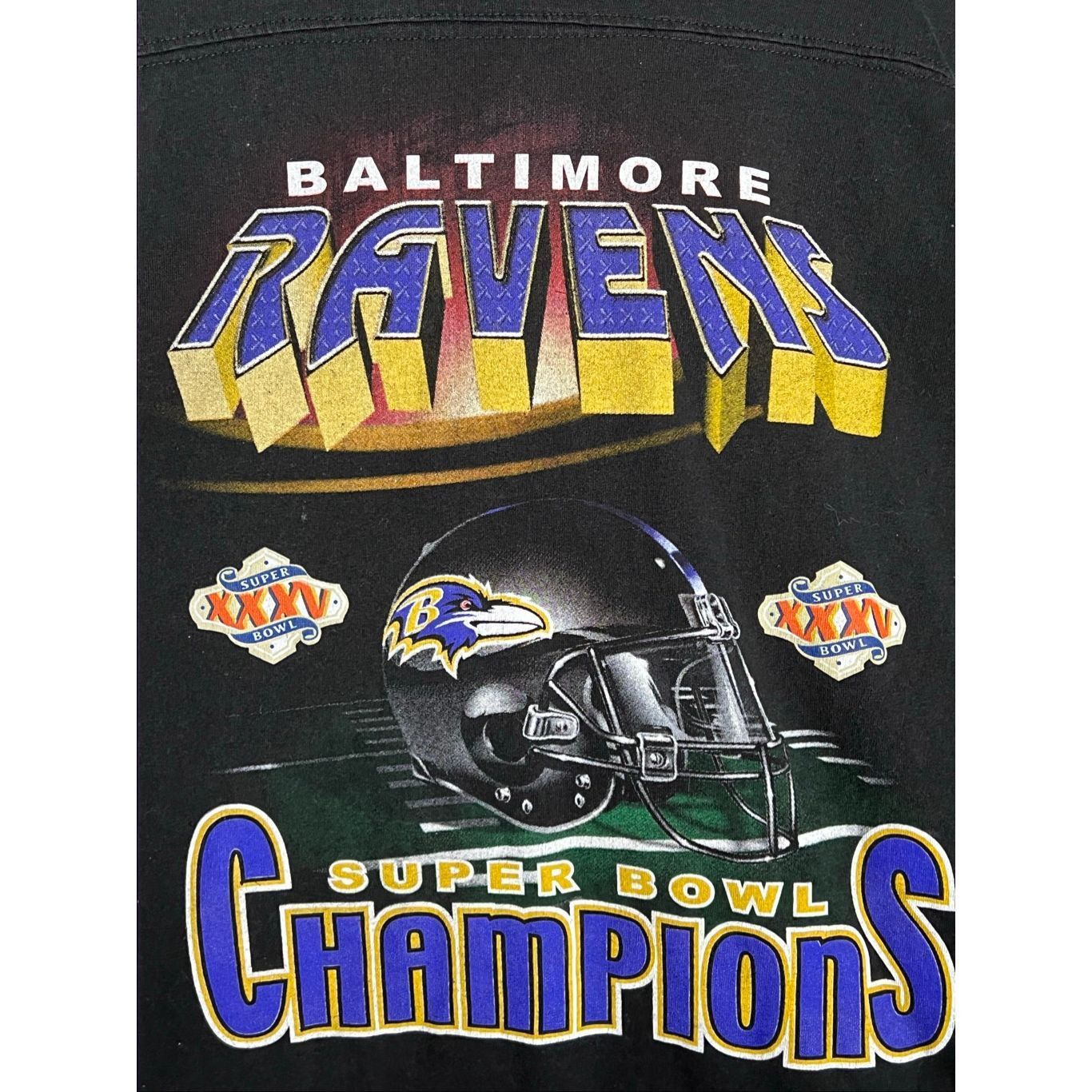 NFL Vintage NFL Baltimore Ravens Super Bowl Champs L/S Tee Size US L / EU 52-54 / 3 - 2 Thumbnail