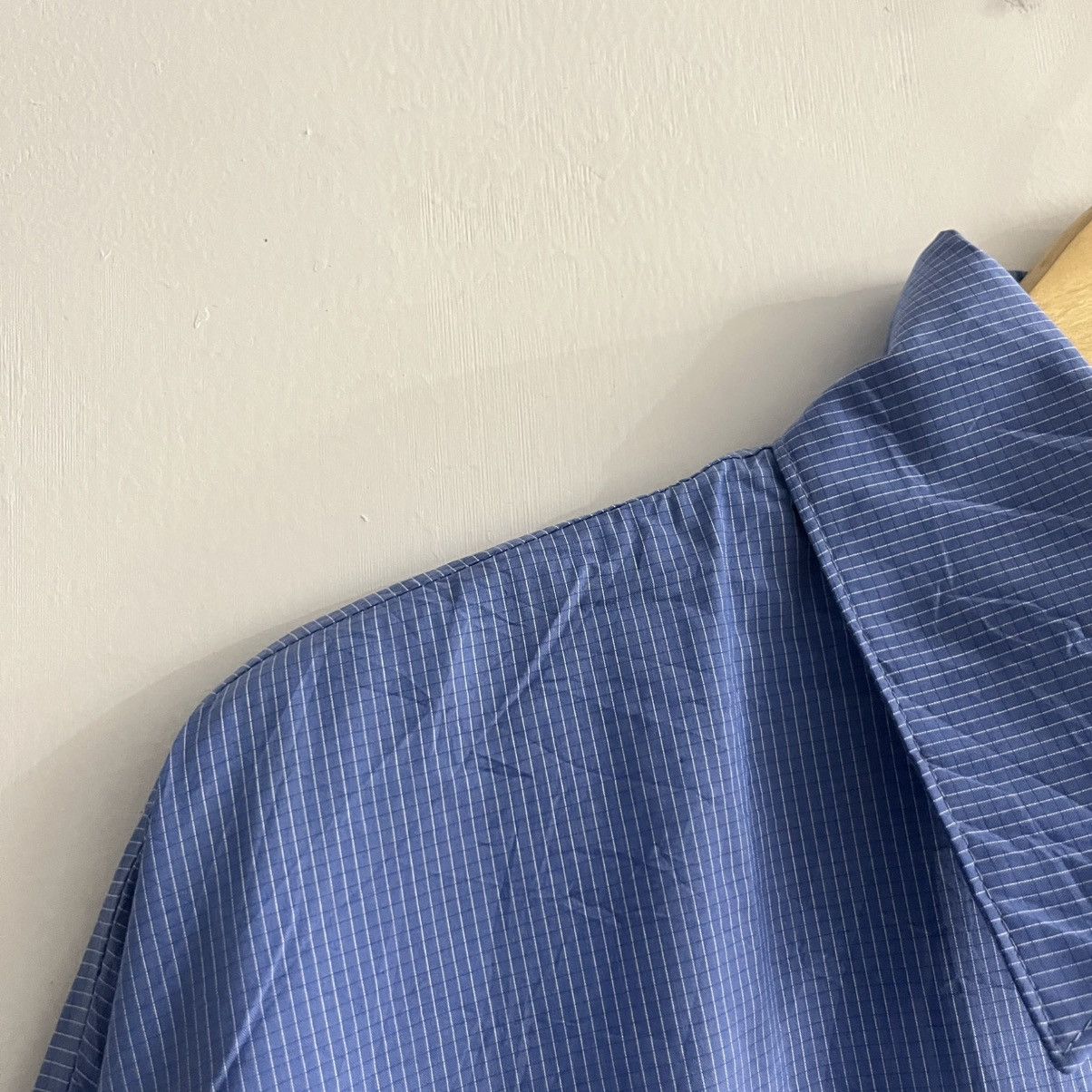 Issey Miyake La mer mamaison - Blue oversized ss button up short Size US XL / EU 56 / 4 - 4 Thumbnail