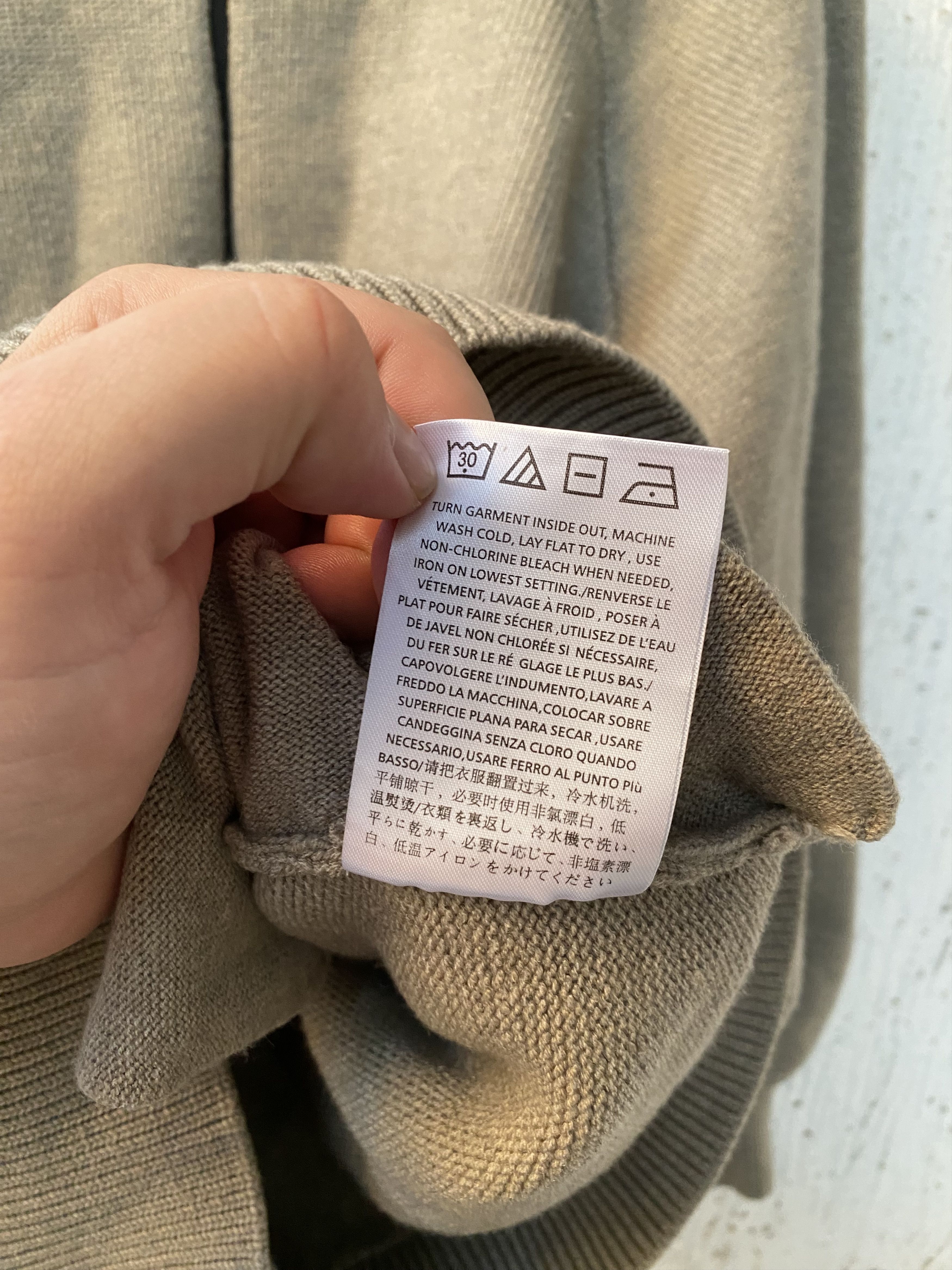 Fear of God zip front cardigan Size US XS / EU 42 / 0 - 7 Thumbnail