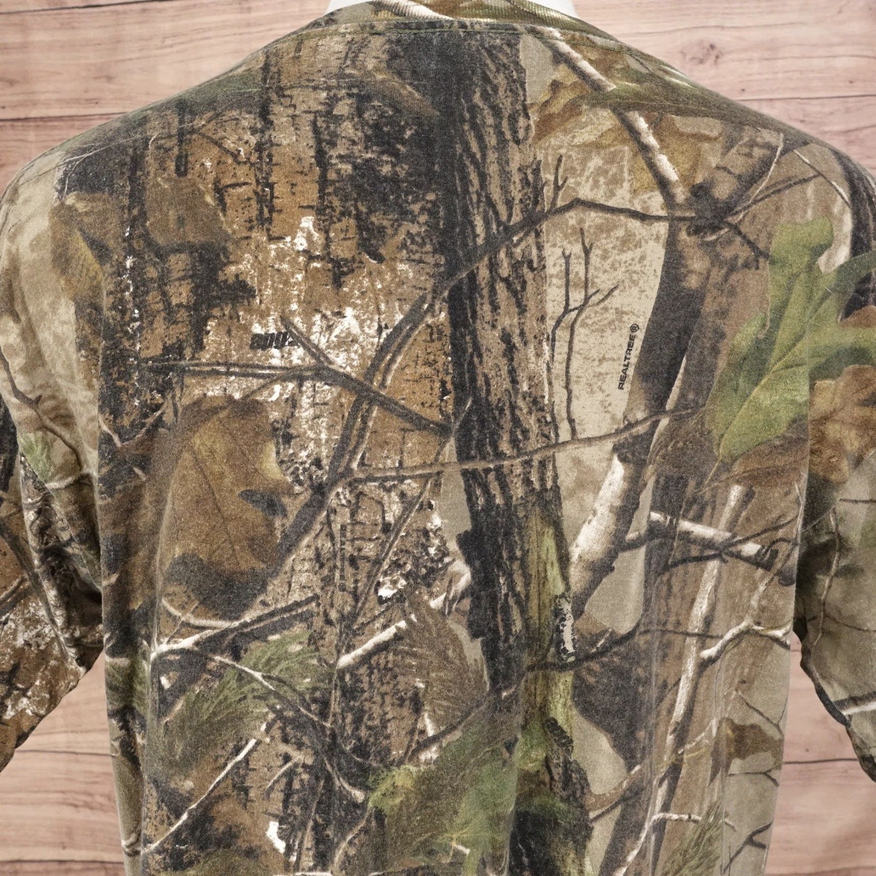 Realtree Realtree Men's XL Camouflage T-Shirt Outdoor Hunting Short Sleeve Camo 2000s Size US XL / EU 56 / 4 - 4 Thumbnail