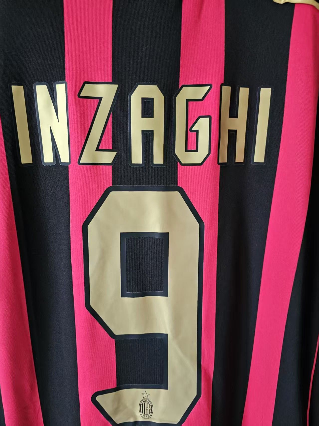 Other 2006 2007 AC Milan #9 Inzaghi Jersey Home Size US XL / EU 56 / 4 - 7 Thumbnail