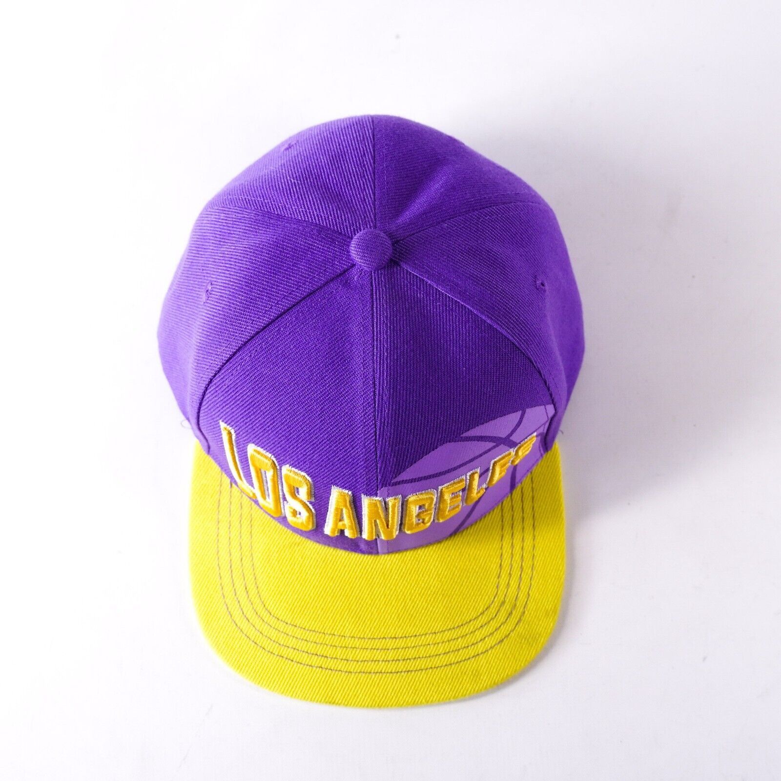 NBA Los Angeles Lakers Basketball Hat Visor Cap Snapback Purple Size ONE SIZE - 5 Thumbnail