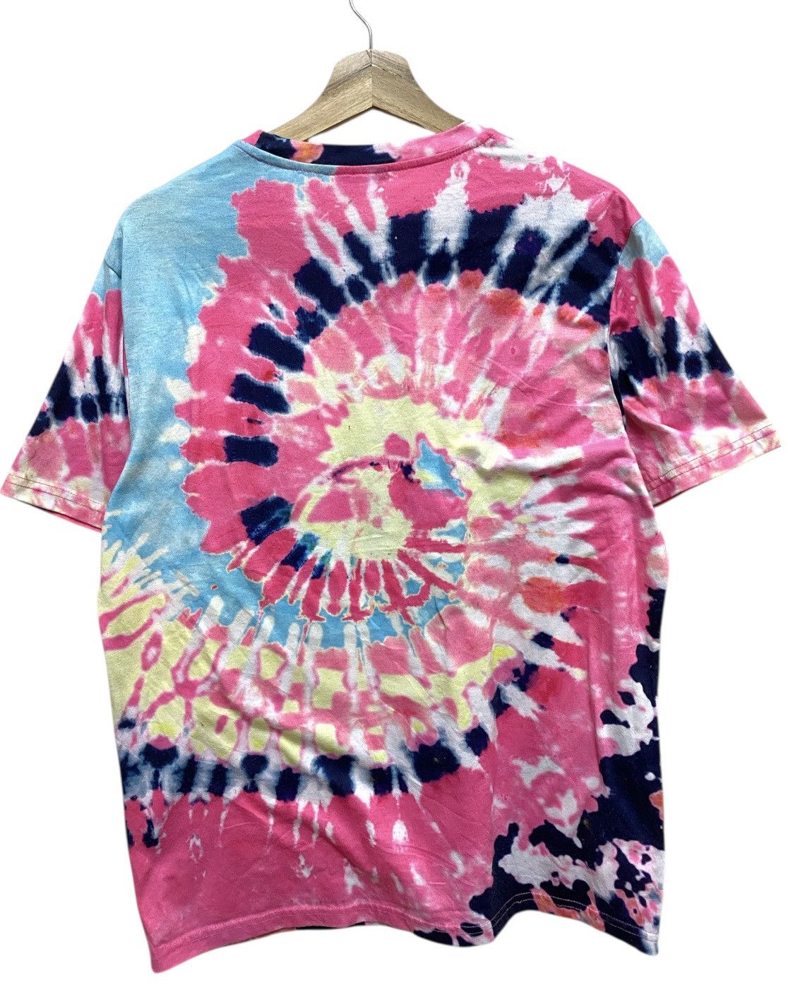 The Unbranded Brand Better Late Alien Tye Dye Crewneck Tee Size US M / EU 48-50 / 2 - 2 Thumbnail