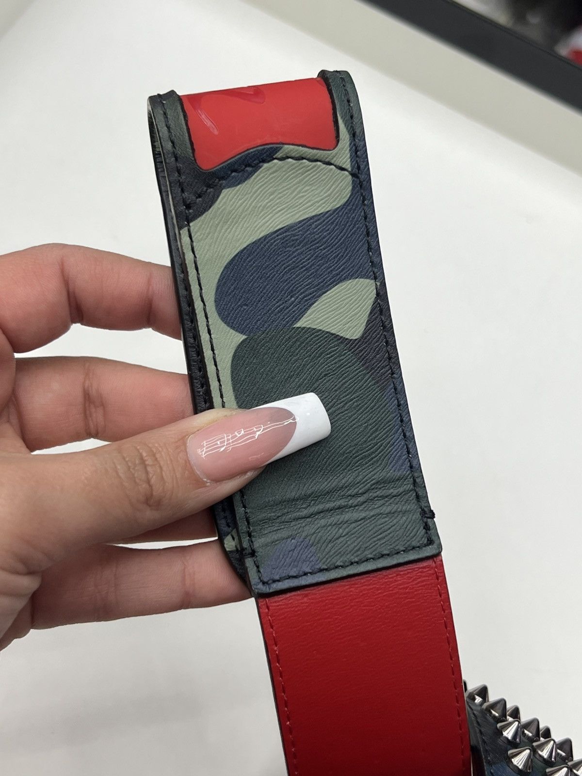Christian Louboutin Christian Louboutin Spike Belt Size 28 - 5 Thumbnail