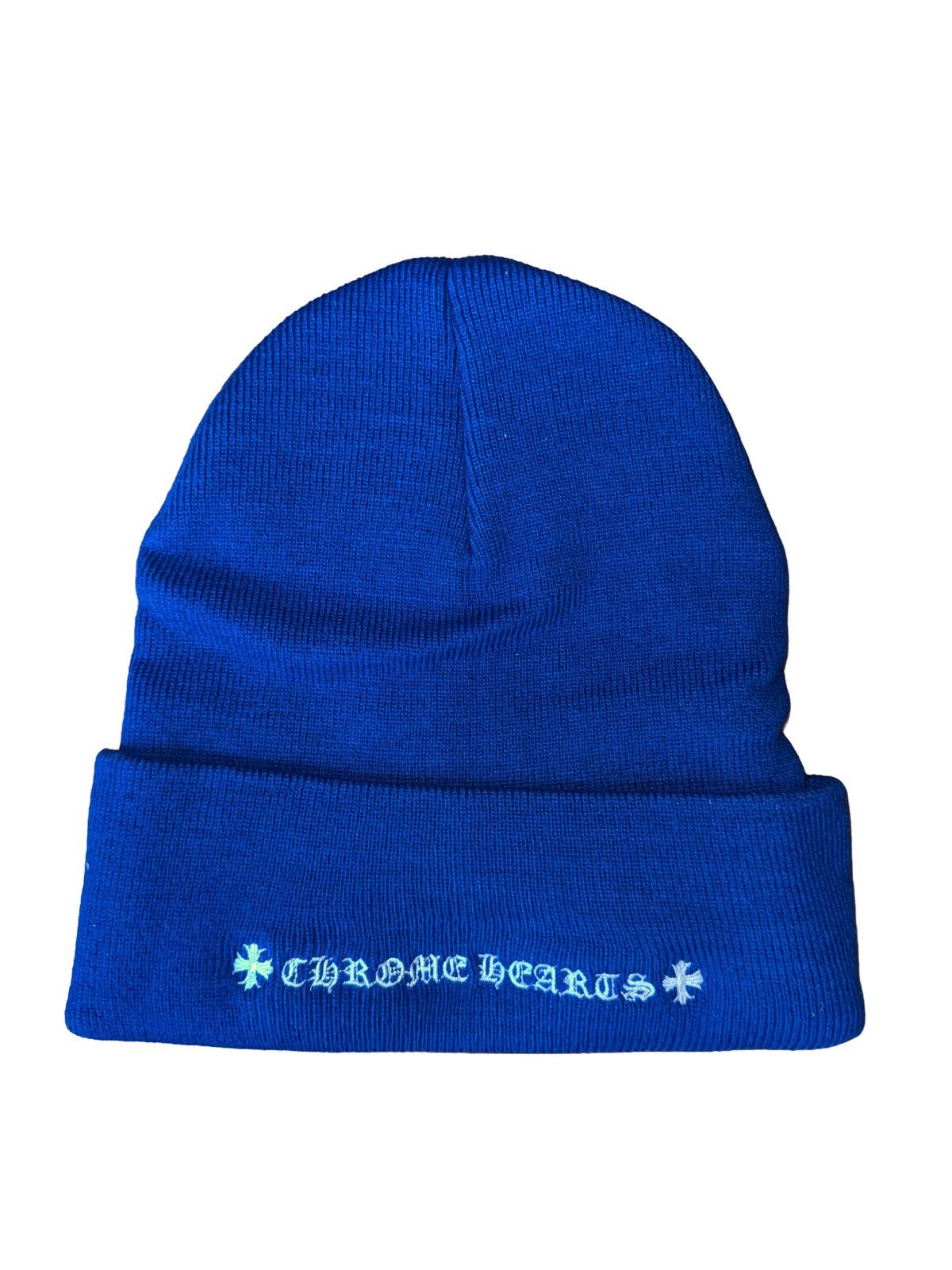 Chrome Hearts Chrome Hearts Blue Watch Cap Size ONE SIZE - 2 Thumbnail