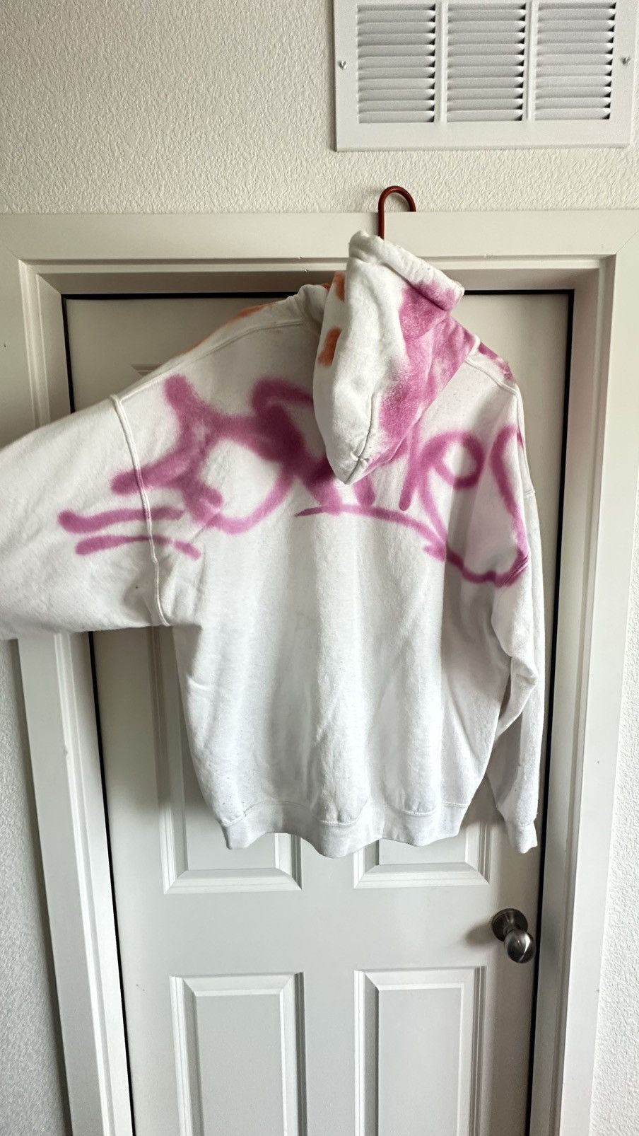 Vintage graffiti hoodie Size US XL / EU 56 / 4 - 2 Thumbnail