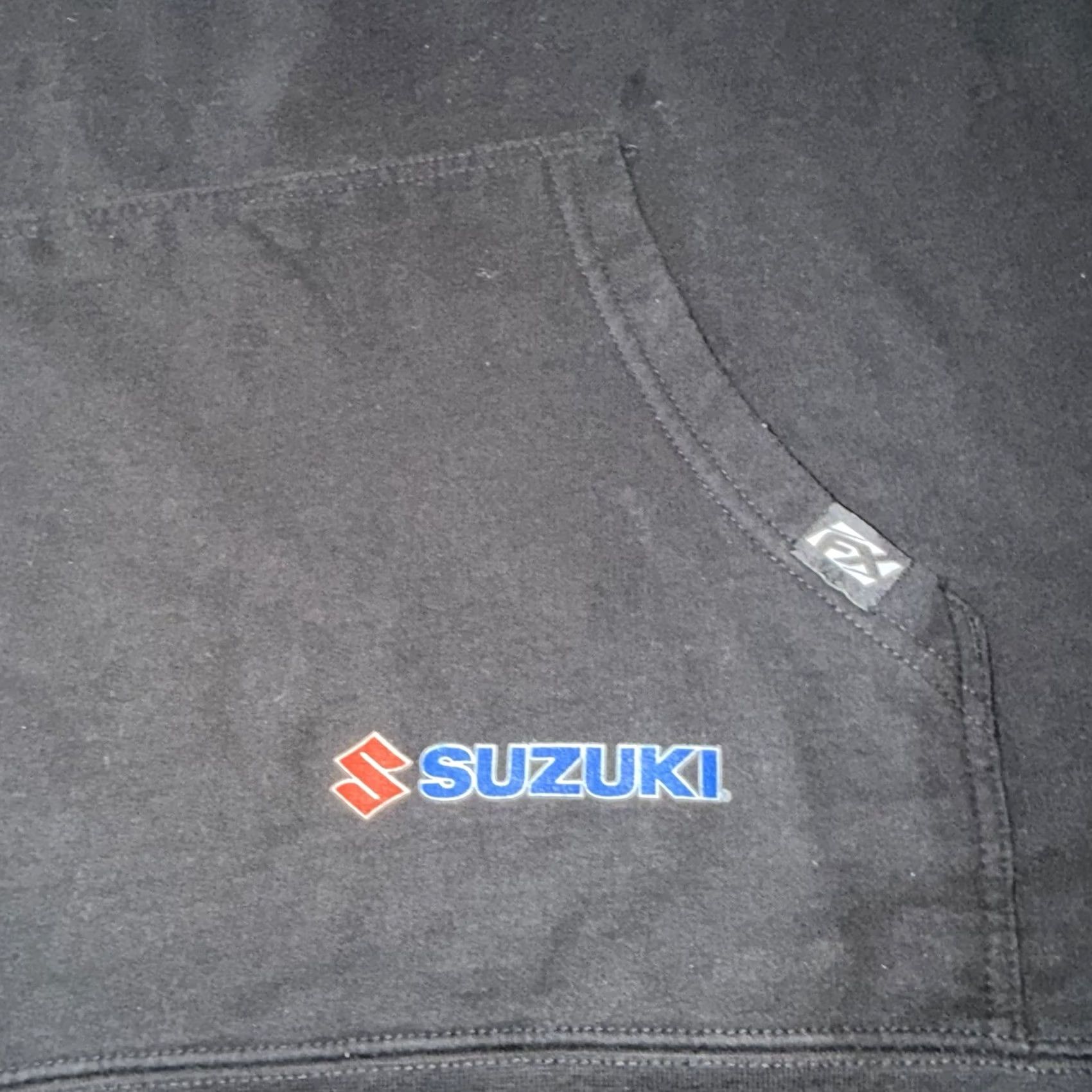 Vintage Factory Effex Suzuki GSX-R Graphic Print Hoodie Black Men Size XXL Size US XXL / EU 58 / 5 - 3 Thumbnail