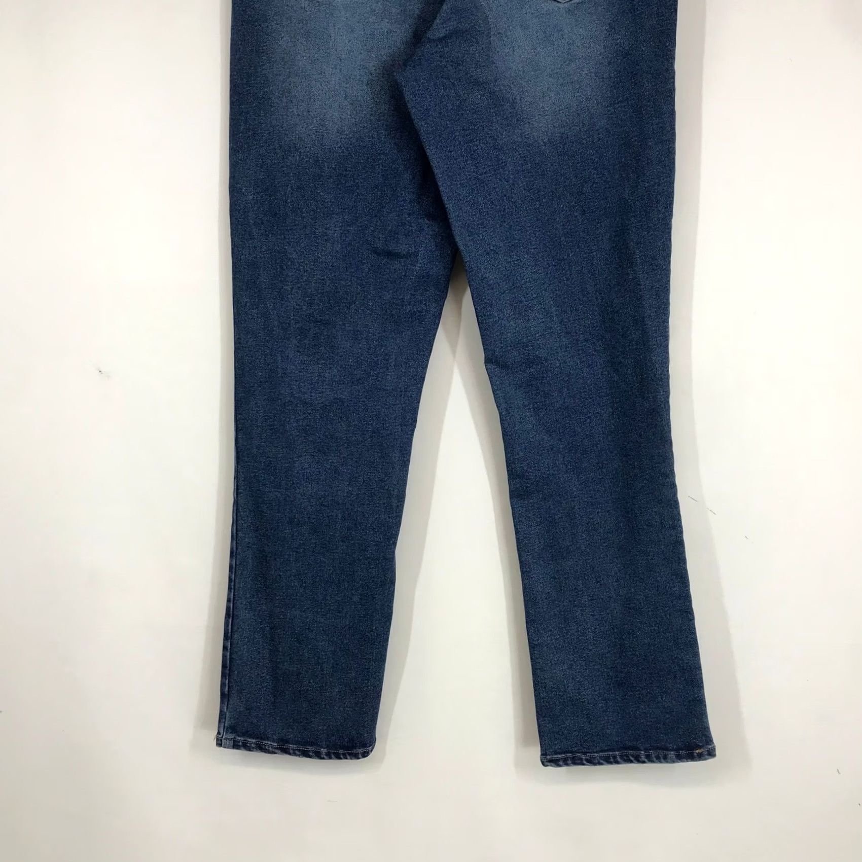 Frye Frye Womens High Rise Straight Leg Jeans Medium Wash Blue Stretch Denim RN114186 Size 27" / US 4 / IT 40 - 6 Thumbnail