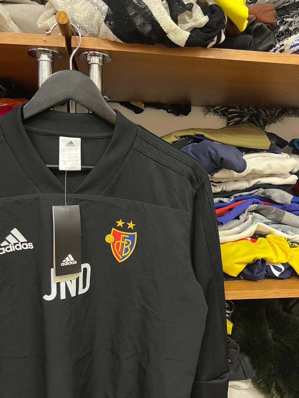 Adidas 2018 Basel Adidas Soccer Jersey Switzerland Size US M / EU 48-50 / 2 - 3 Thumbnail