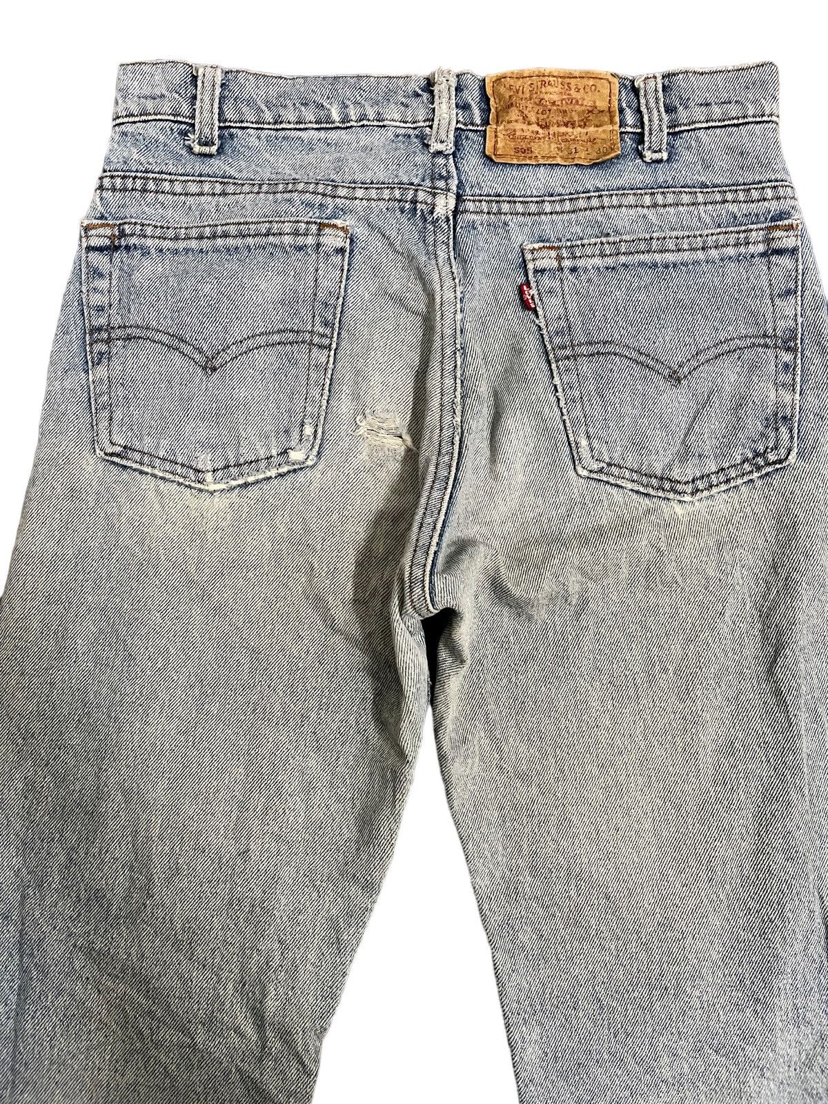 Levi's Levis 80’s 505 Disstressed Denim Size US 29 - 9 Thumbnail