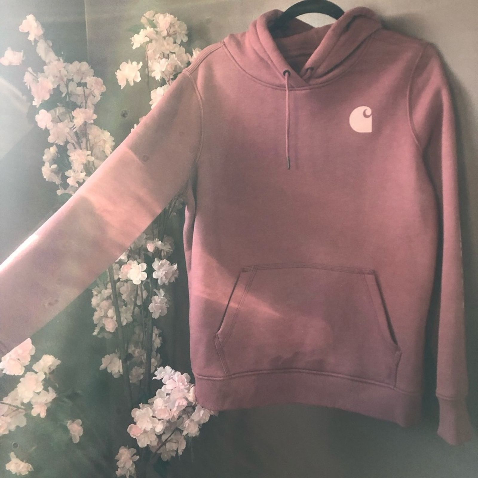 Carhartt Carhartt hooded pullover hoody in burgundy Size M / US 6-8 / IT 42-44 - 5 Thumbnail
