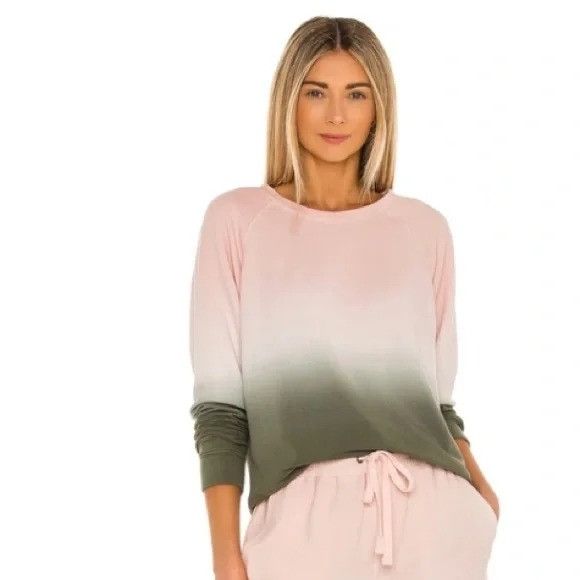 Sanctuary Sanctuary Happy Days Lotus & Organic Green Sweatshirt Size M / US 6-8 / IT 42-44 - 1 Thumbnail