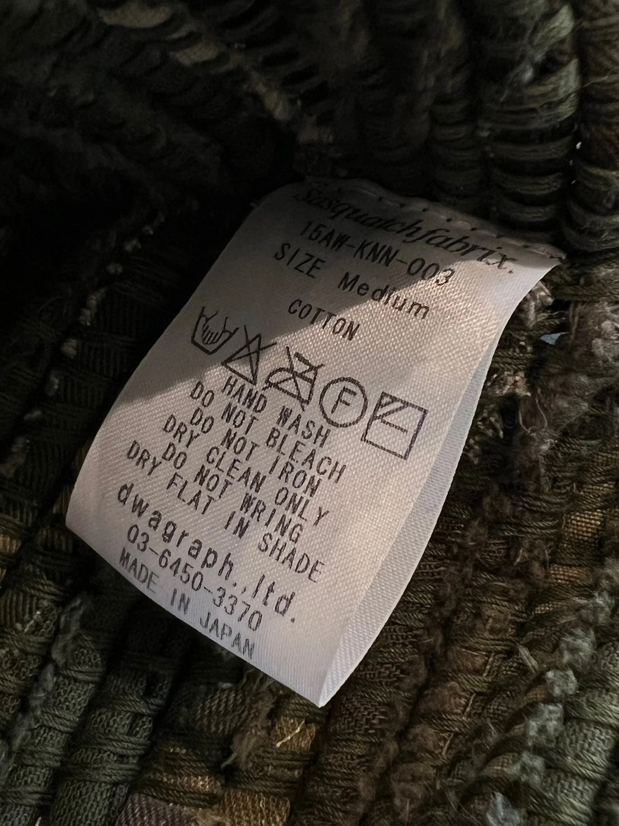 Sasquatchfabrix Sasquatchfabrix. “Sakiori Rag-Rug” Knit Crew Size US M / EU 48-50 / 2 - 8 Thumbnail