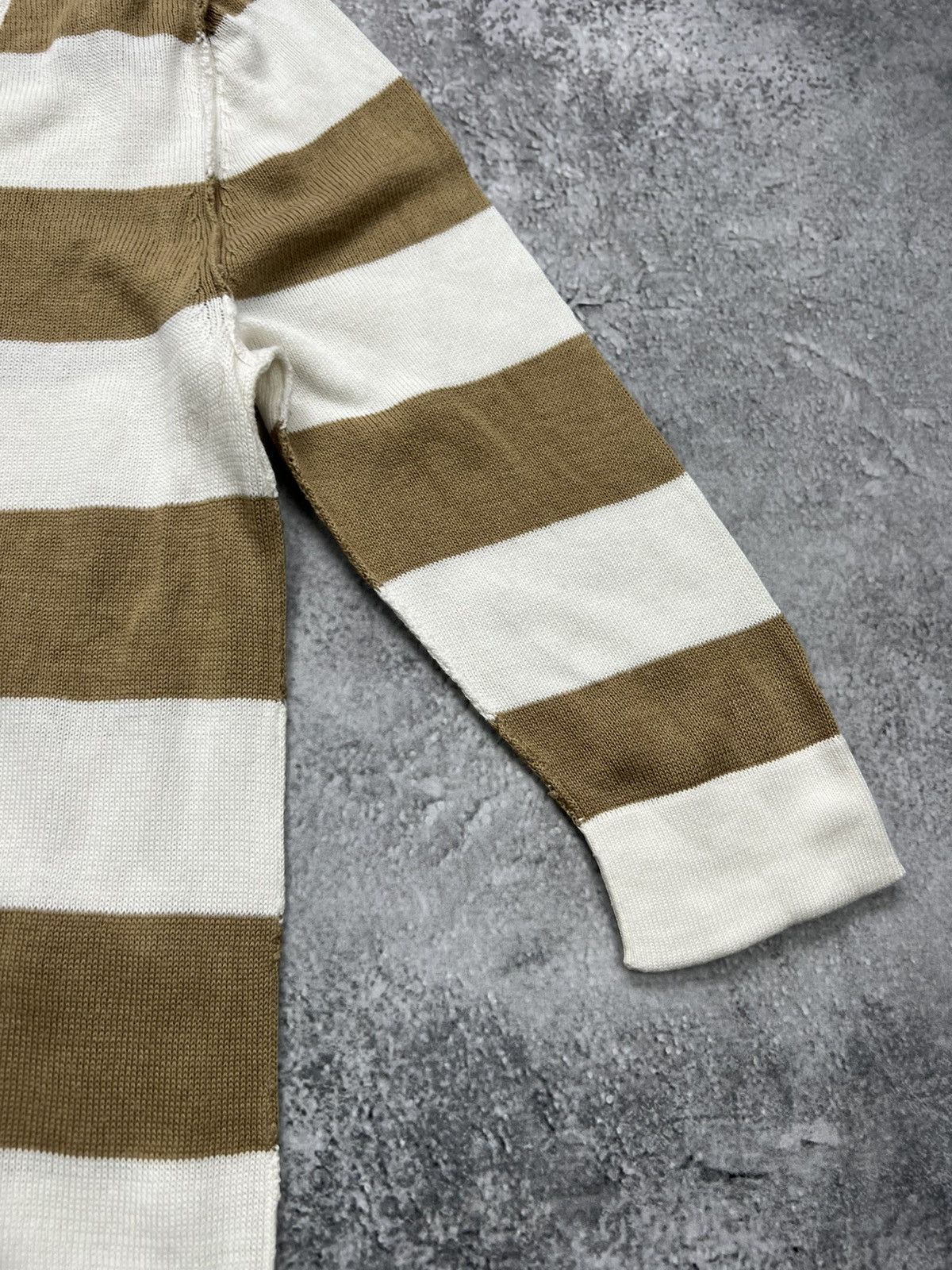 Dolce & Gabbana Dolce Gabbana D&G Striped 3/4 Sleeve Sweater Womens Small Size S / US 4 / IT 40 - 4 Thumbnail