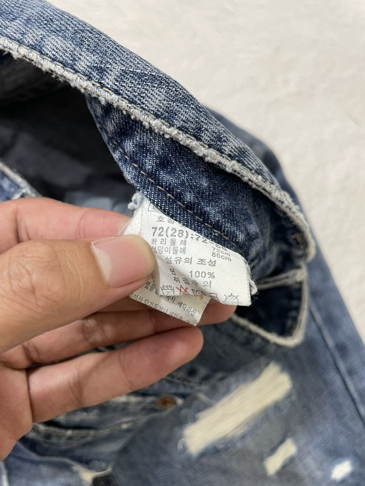 Kapital 2000s Hysteric Studed Flare Denim Ripped Wash Jeans Y2K ifsi Size 29" - 6 Thumbnail