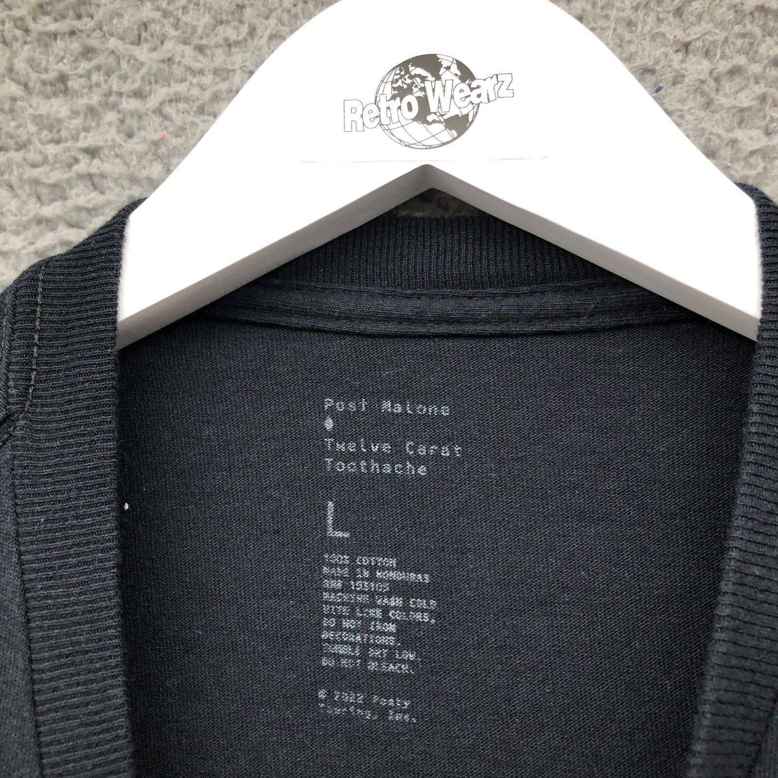 Other 2022 Post Malone Twelve Carat Toothache Tour Shirt Mens L Size US L / EU 52-54 / 3 - 3 Thumbnail