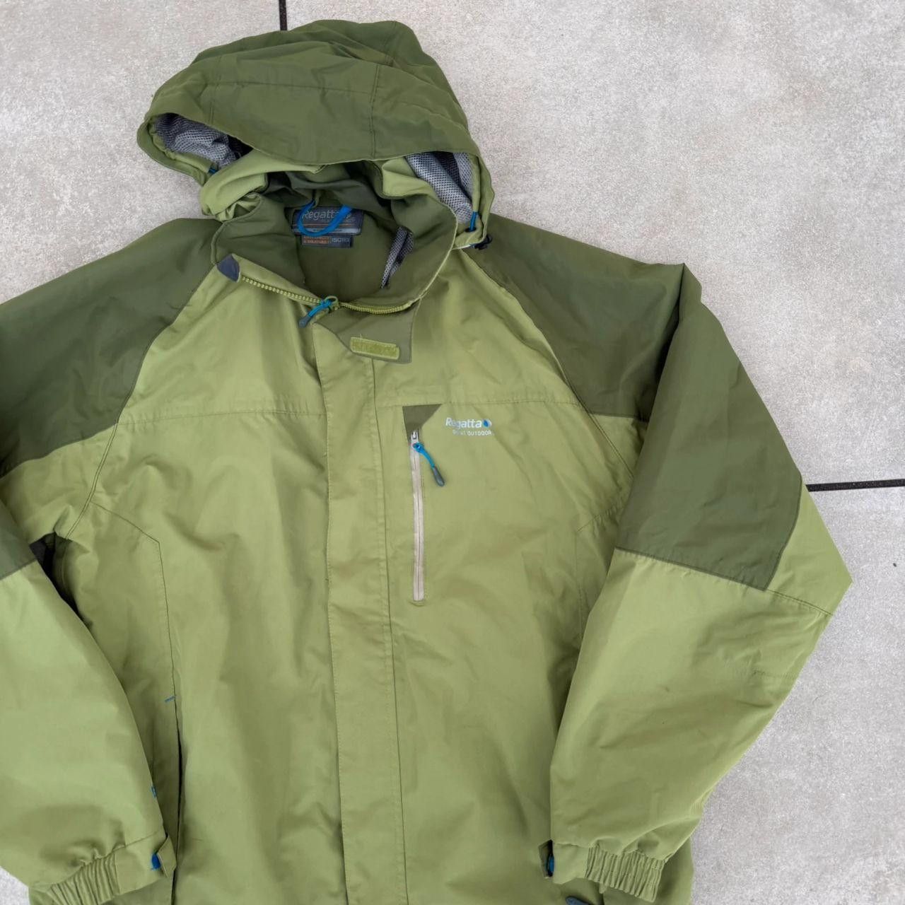 Other Regatta Jacket Gorpcore Waterproof Hooded Green Khaki Size US XXL / EU 58 / 5 - 3 Thumbnail
