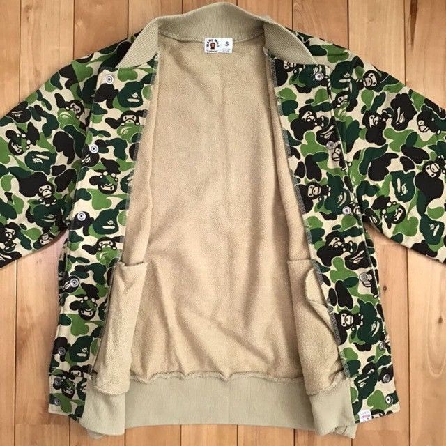 Bape BAPE Milo ABC Camo Sweat Varsity Jacket a bathing ape NIGO Size US S / EU 44-46 / 1 - 7 Thumbnail