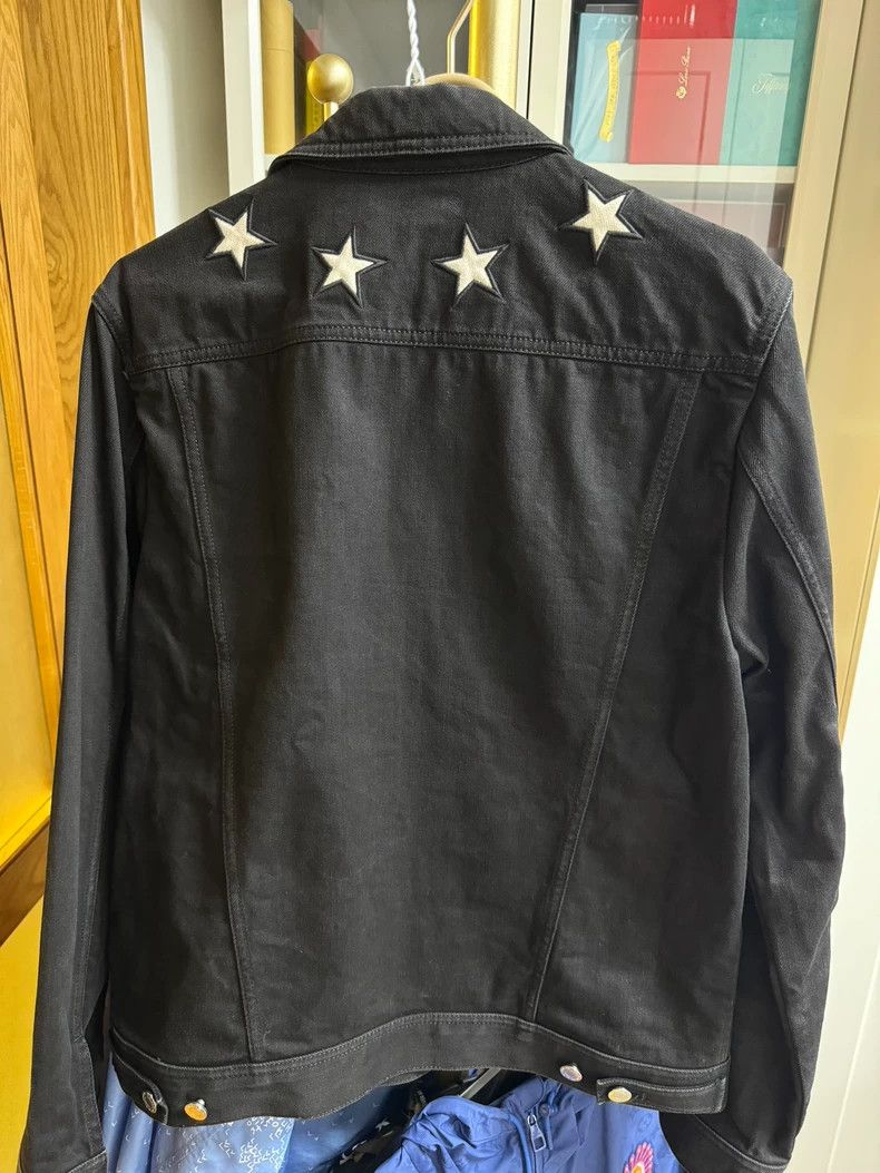 Givenchy Givenchy Starry Jeans Jacket, Size L Size US L / EU 52-54 / 3 - 2 Thumbnail