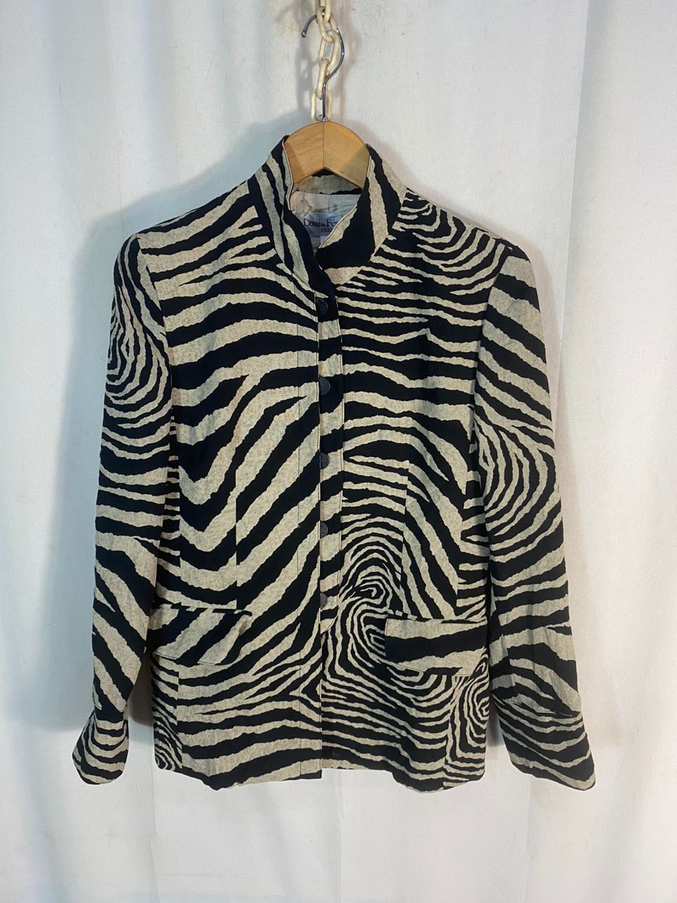 Louis Feraud Louis feraud zebra stripe button up jacket Size M / US 6-8 / IT 42-44 - 13 Thumbnail