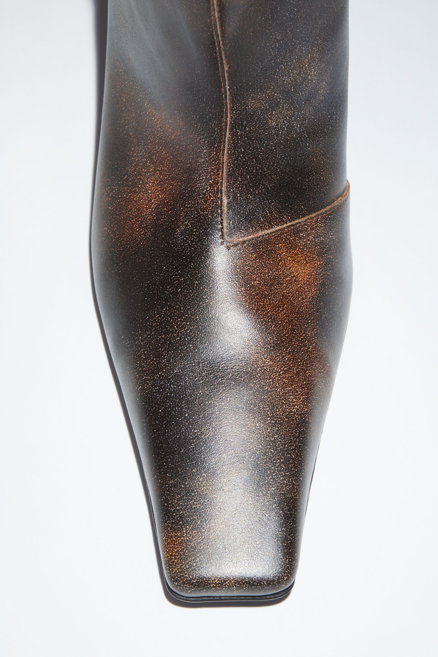 Acne Studios Brown multi heeled boots Size US 5.5 / IT 35.5 - 3 Thumbnail