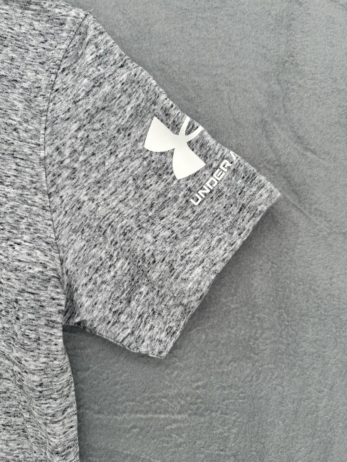 Under Armour Under Armour Short Sleeve Hoodie Men’s Medium Heather Gray Size US M / EU 48-50 / 2 - 2 Thumbnail